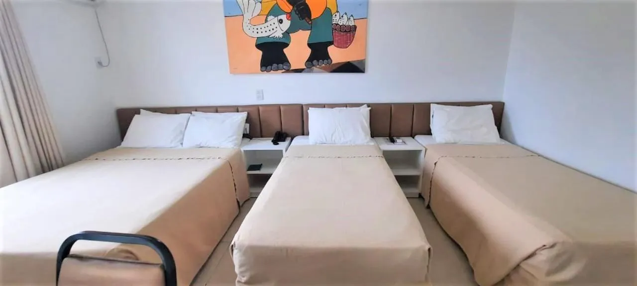 Bed in Simas Praia Hotel