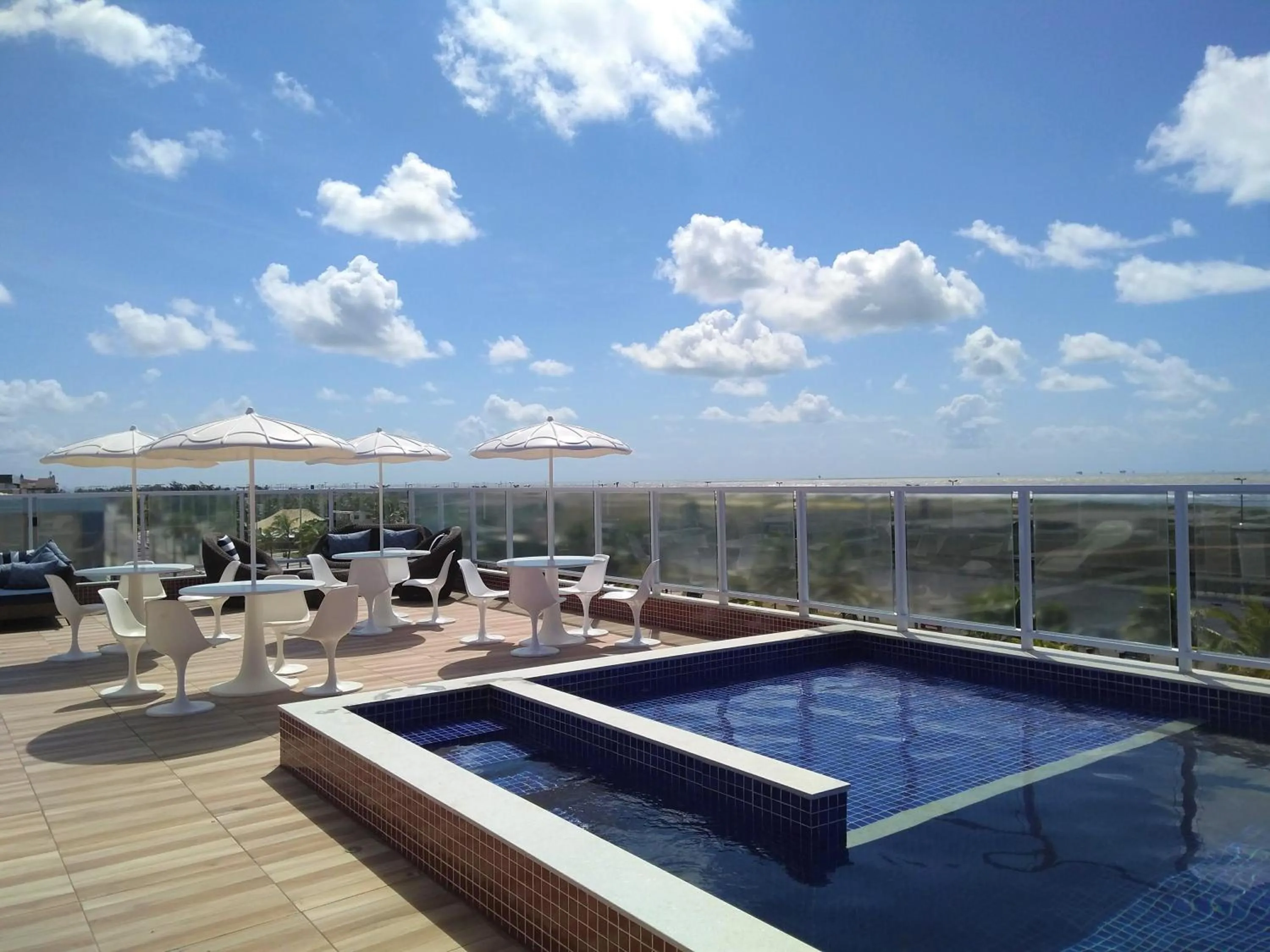 Balcony/Terrace in Simas Praia Hotel