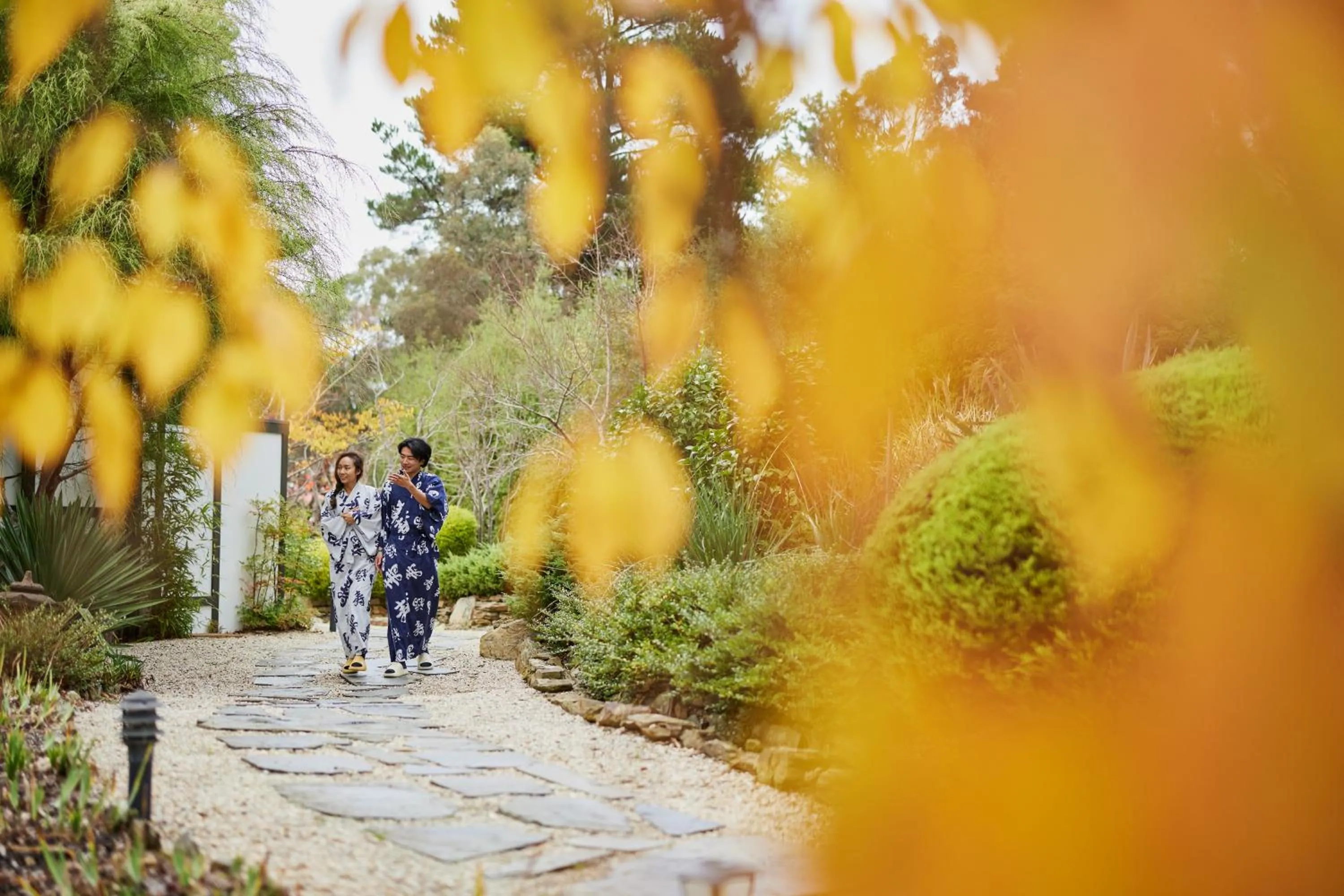 Garden in Shizuka Ryokan Japanese Country Spa & Wellness Retreat
