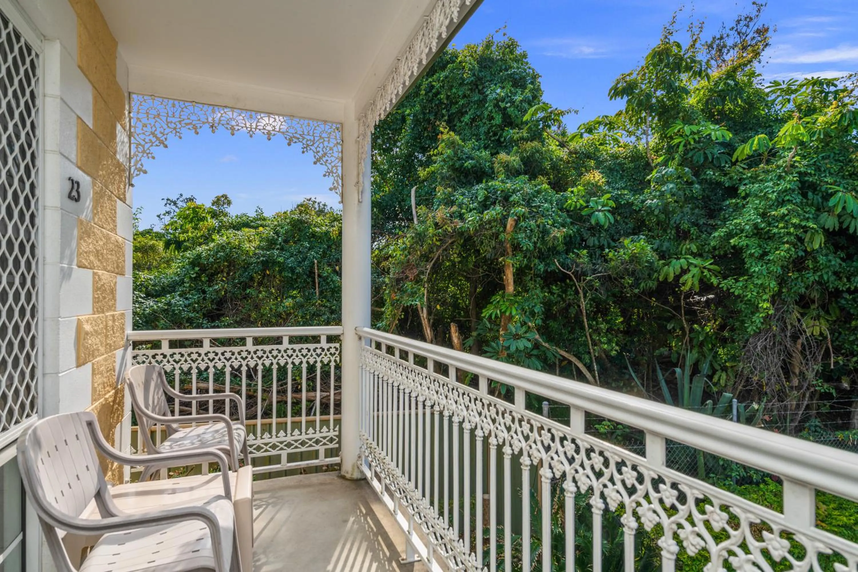 Balcony/Terrace in Wollongbar Motel