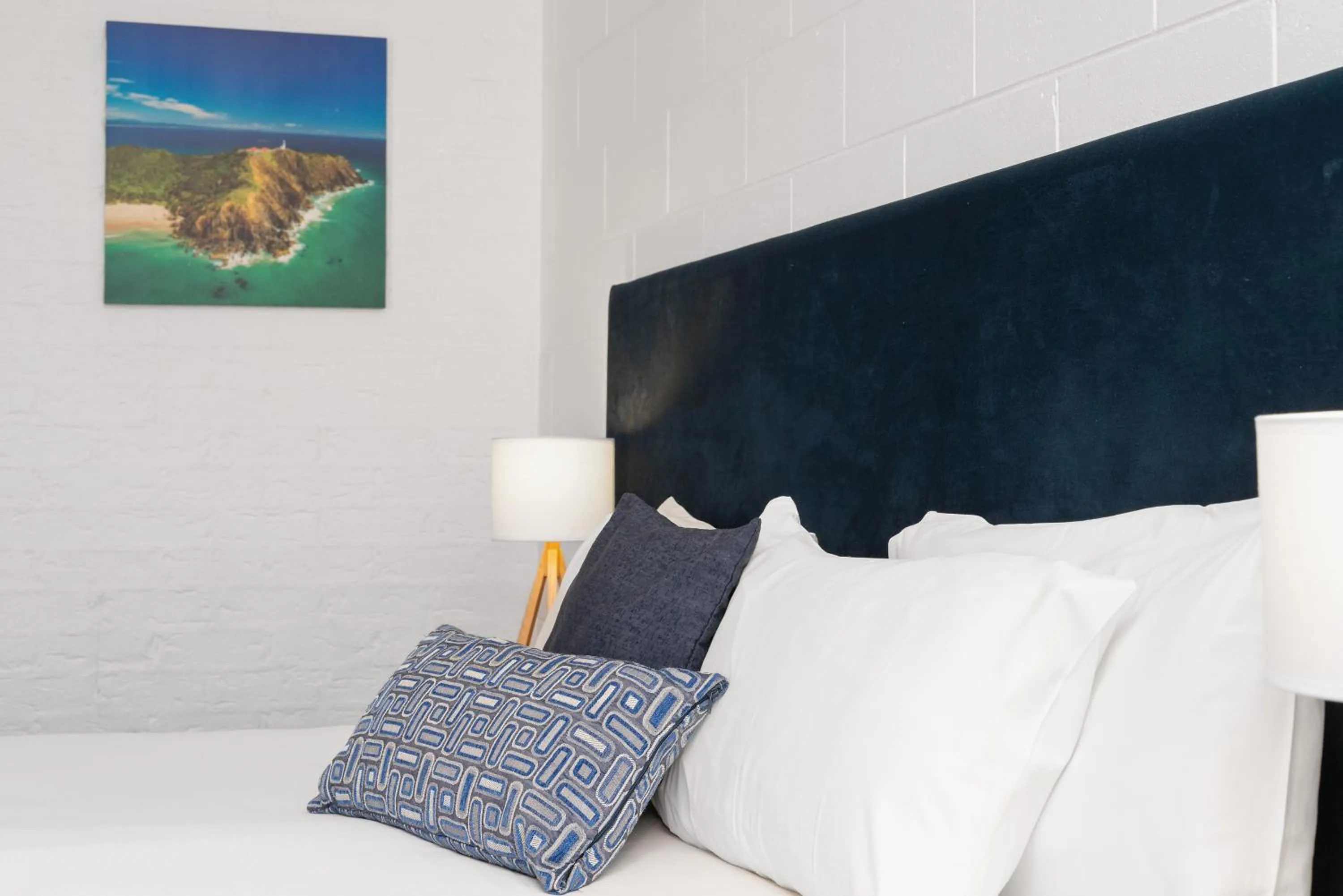 Bed in Wollongbar Motel