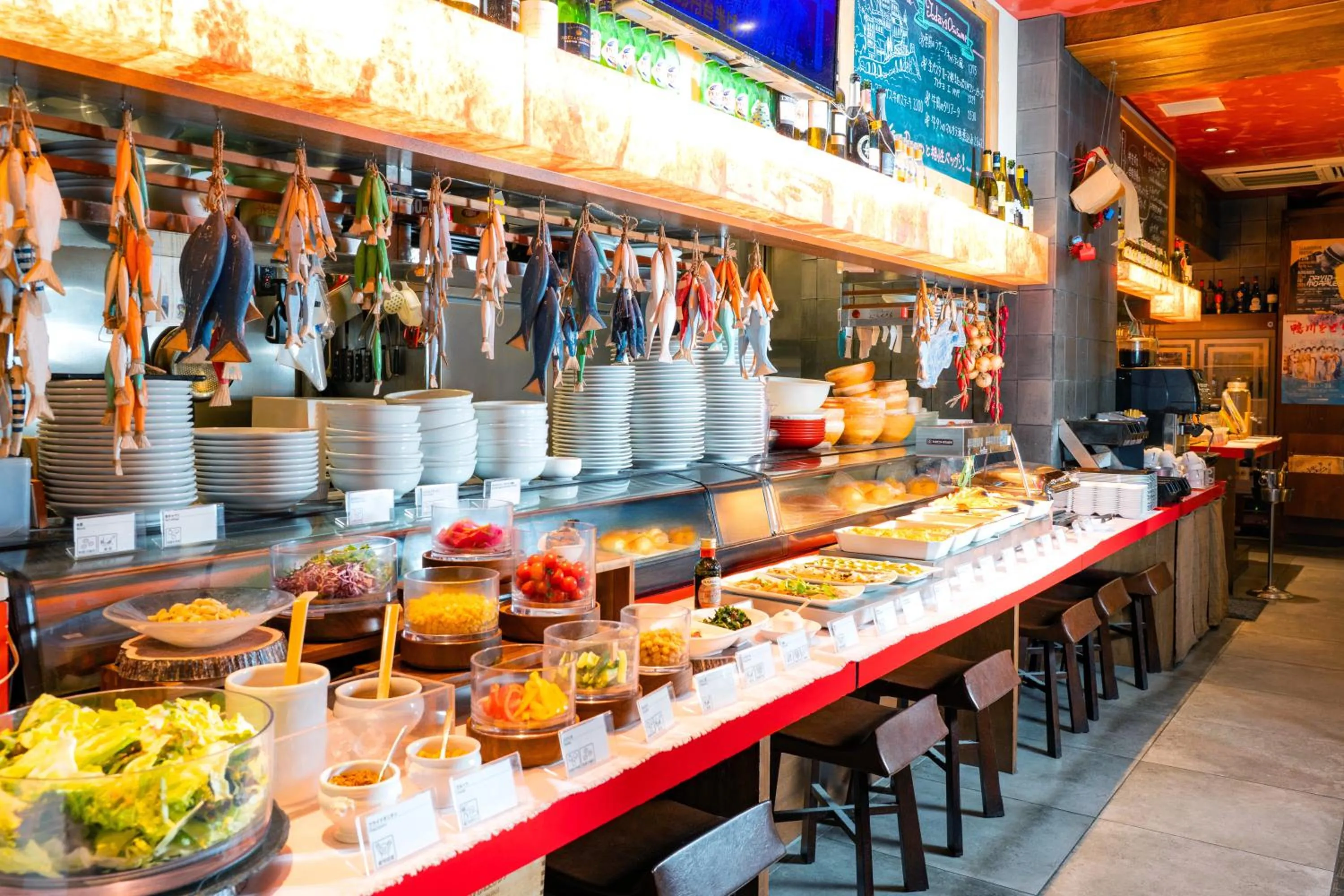 Buffet breakfast in Hotel Resol Kyoto Kawaramachi Sanjo