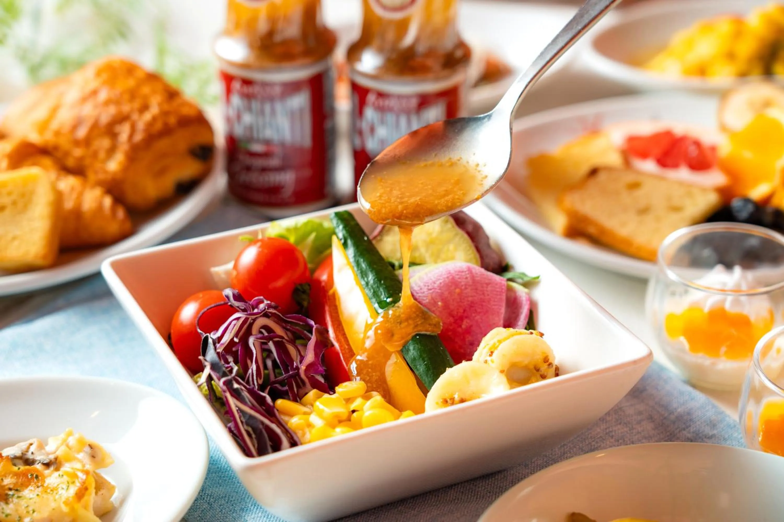 Buffet breakfast in Hotel Resol Kyoto Kawaramachi Sanjo