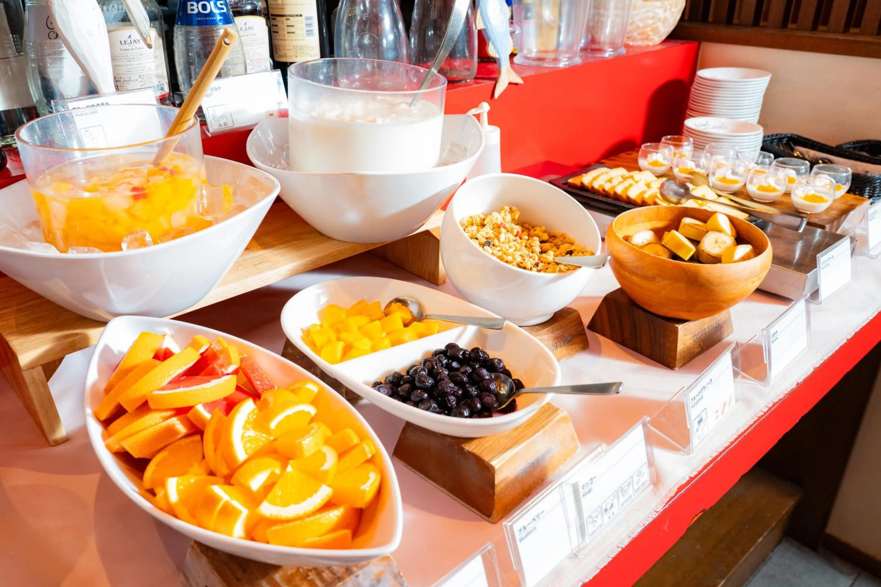 Buffet breakfast in Hotel Resol Kyoto Kawaramachi Sanjo