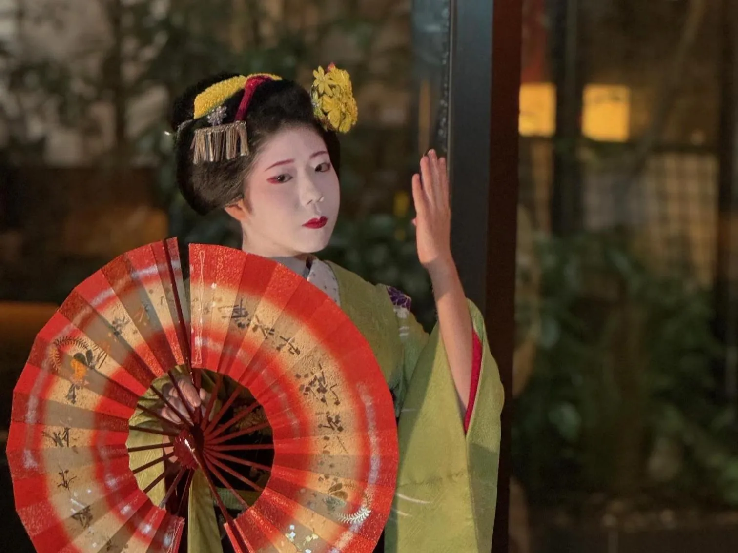 Evening entertainment in Hotel Resol Trinity Kyoto