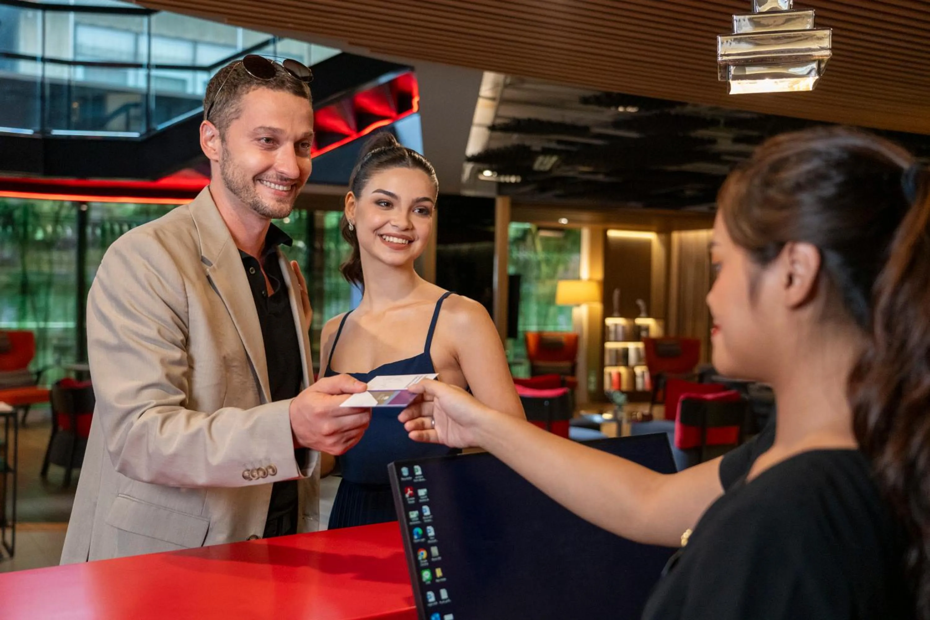 Lobby or reception in Park Plaza Bangkok Soi 18