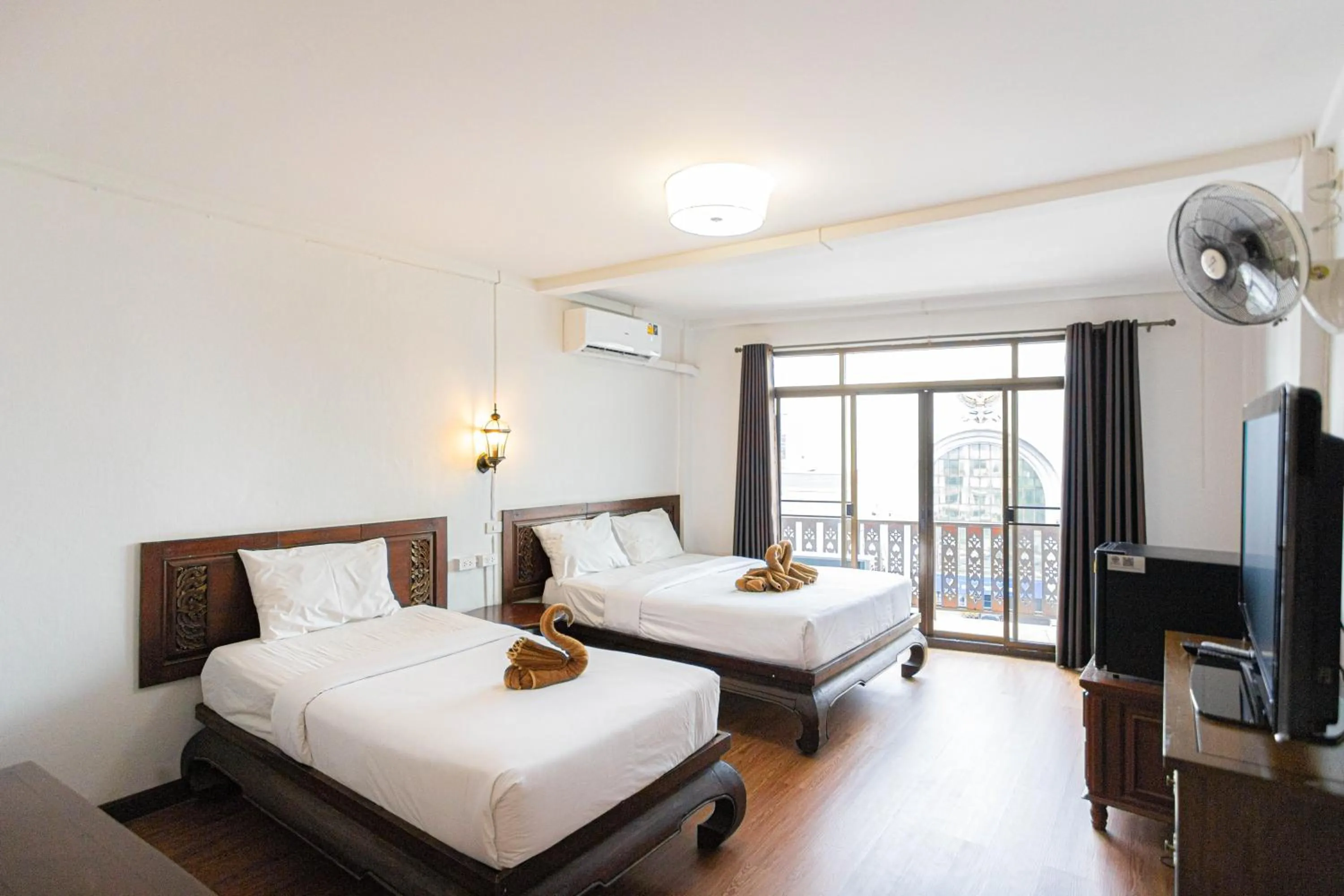 Bed in SK Boutique Mahanakhon