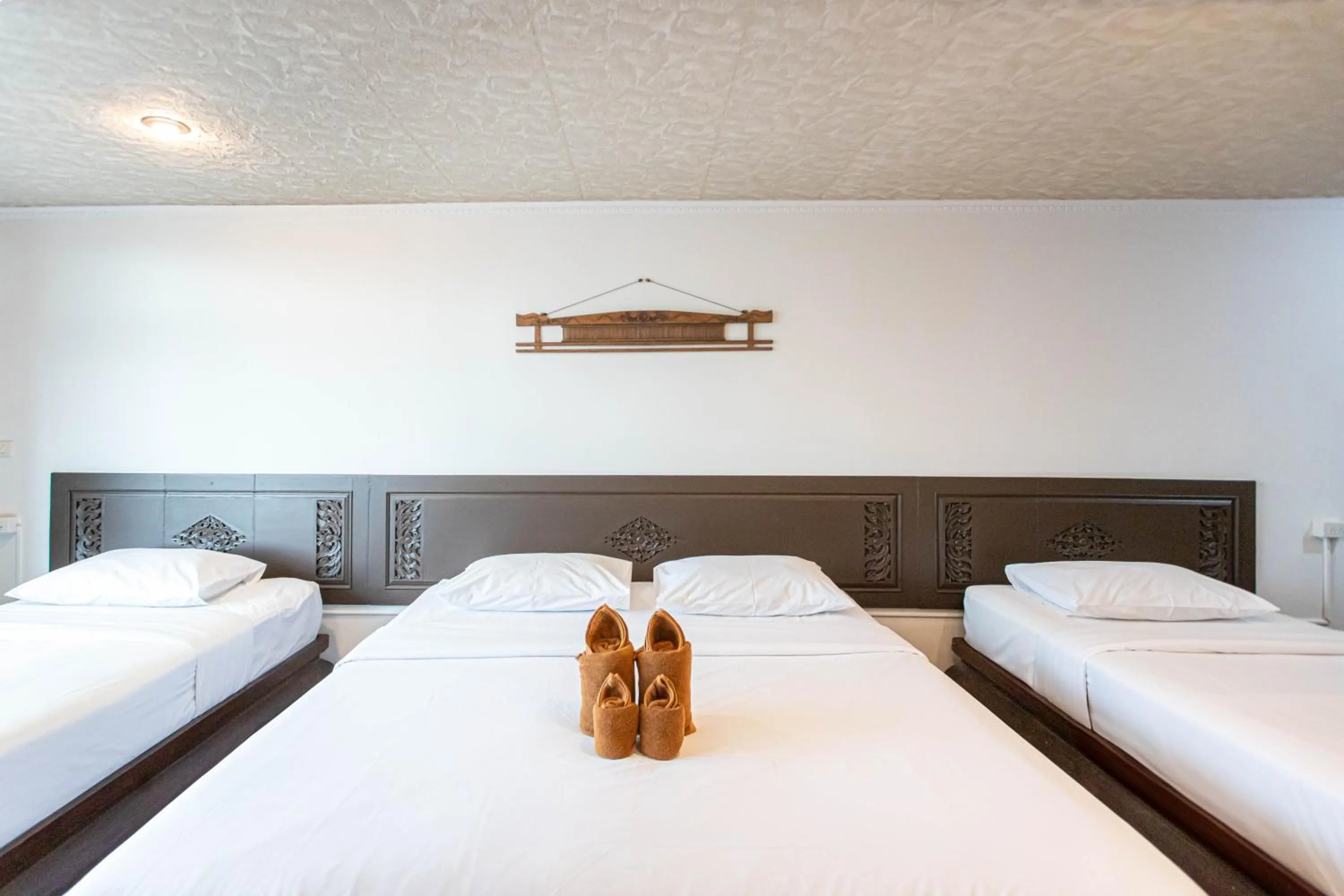 Bed in SK Boutique Mahanakhon