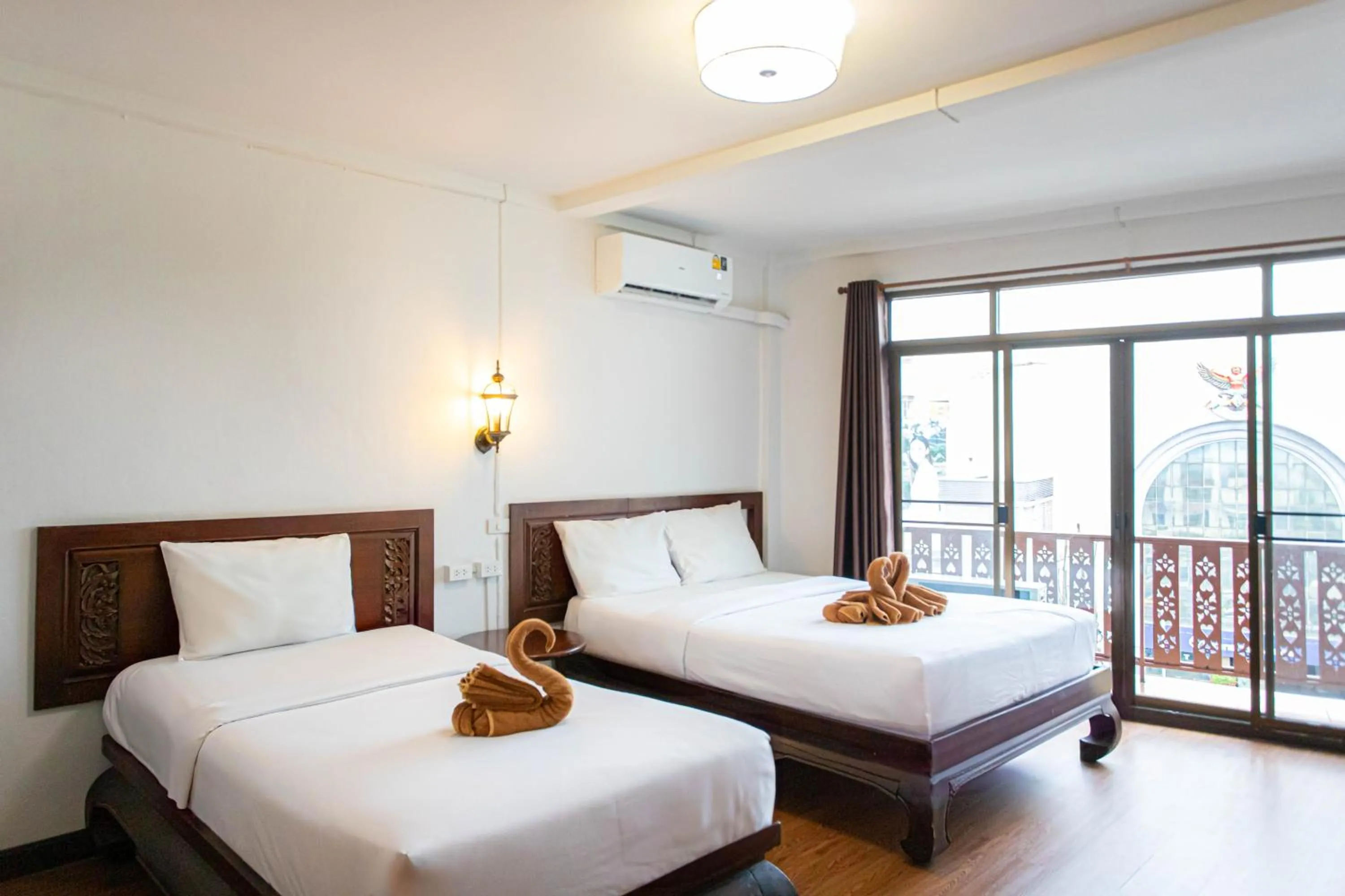 Bed in SK Boutique Mahanakhon