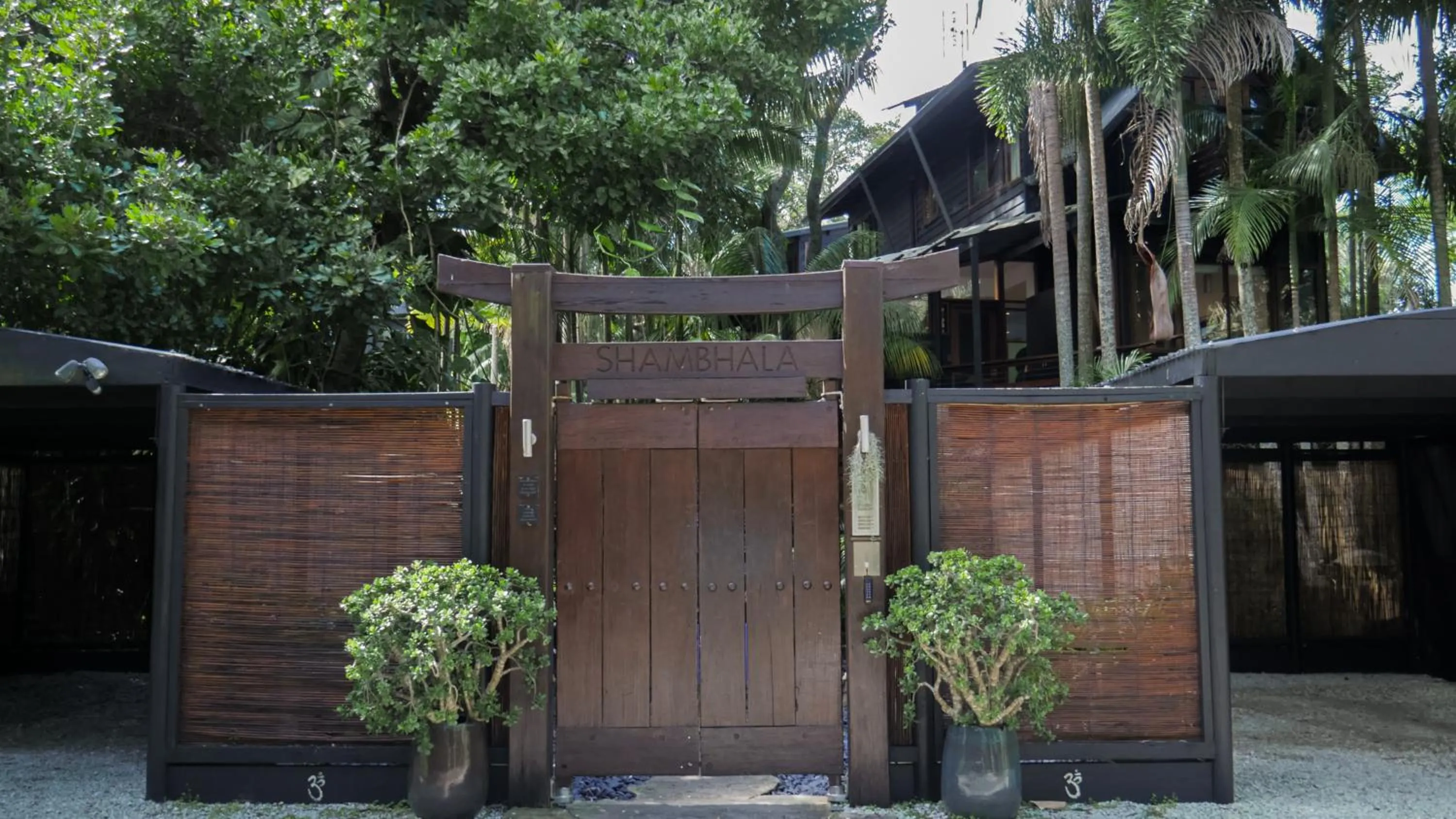 Facade/entrance in Shambhala @ Byron