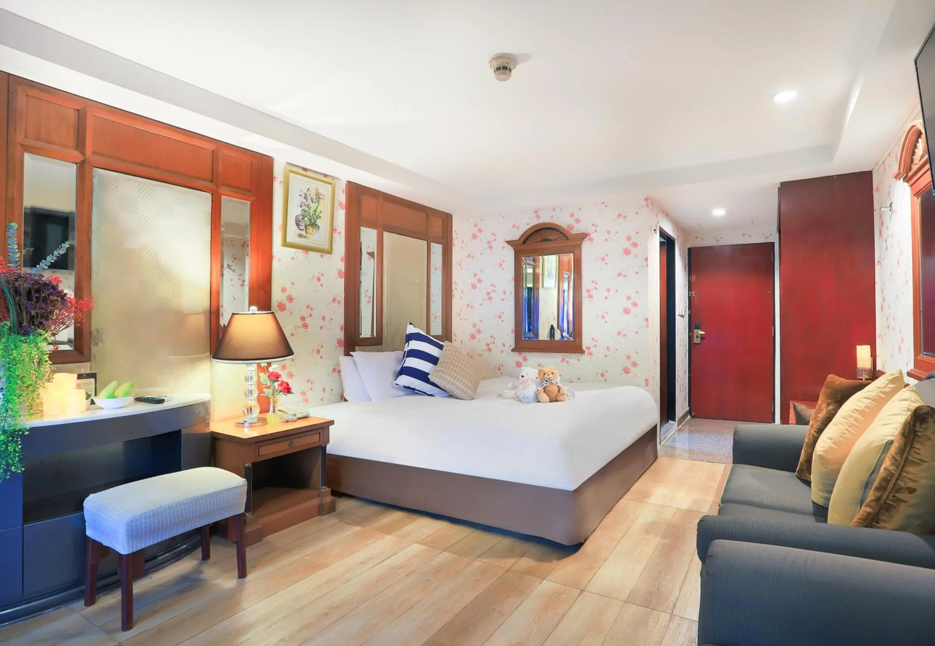 Bed in Diamond City Hotel SHA Certified