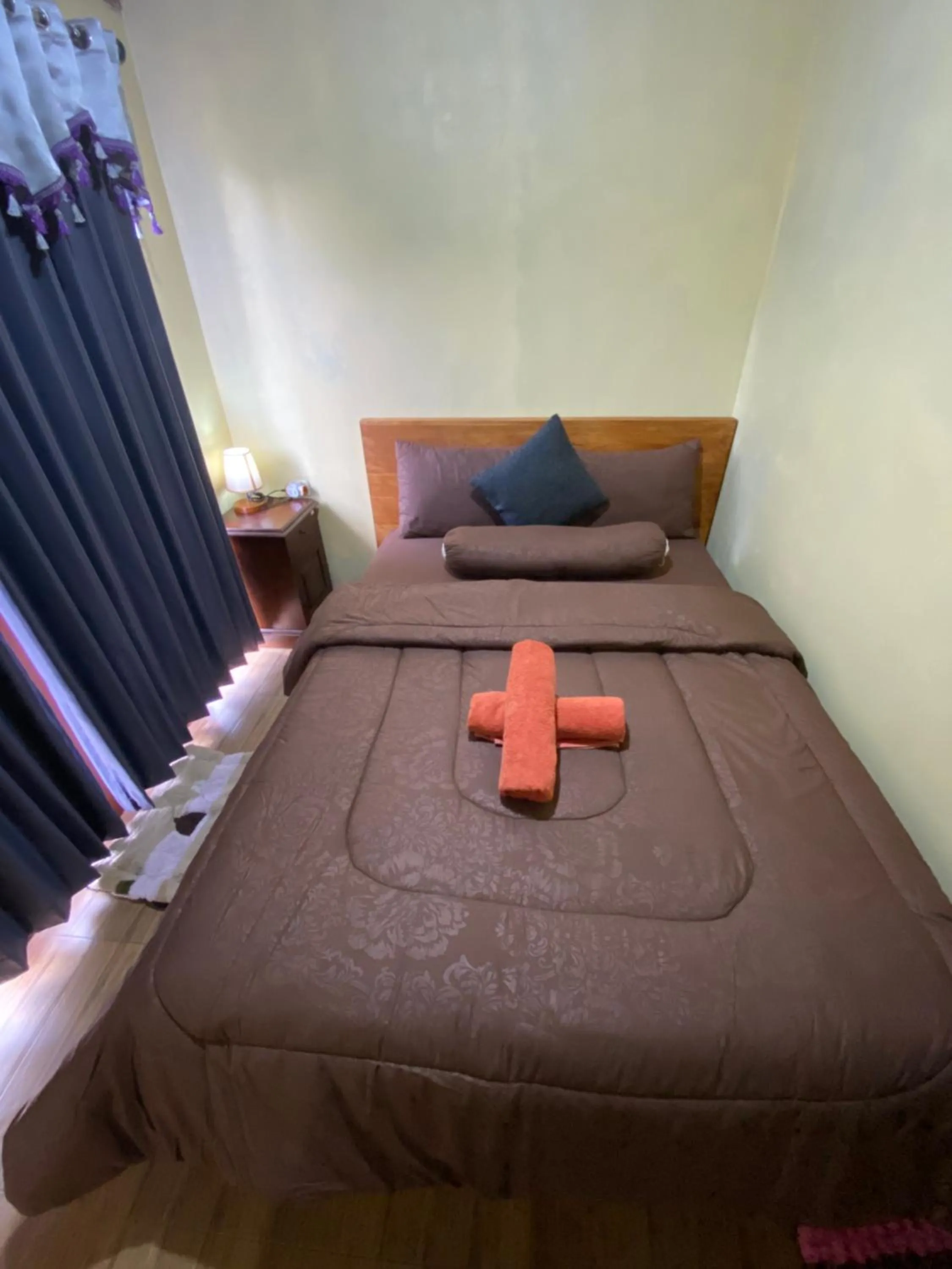 Bedroom, Bed in Batur Bamboo Cabin by ecommerceloka