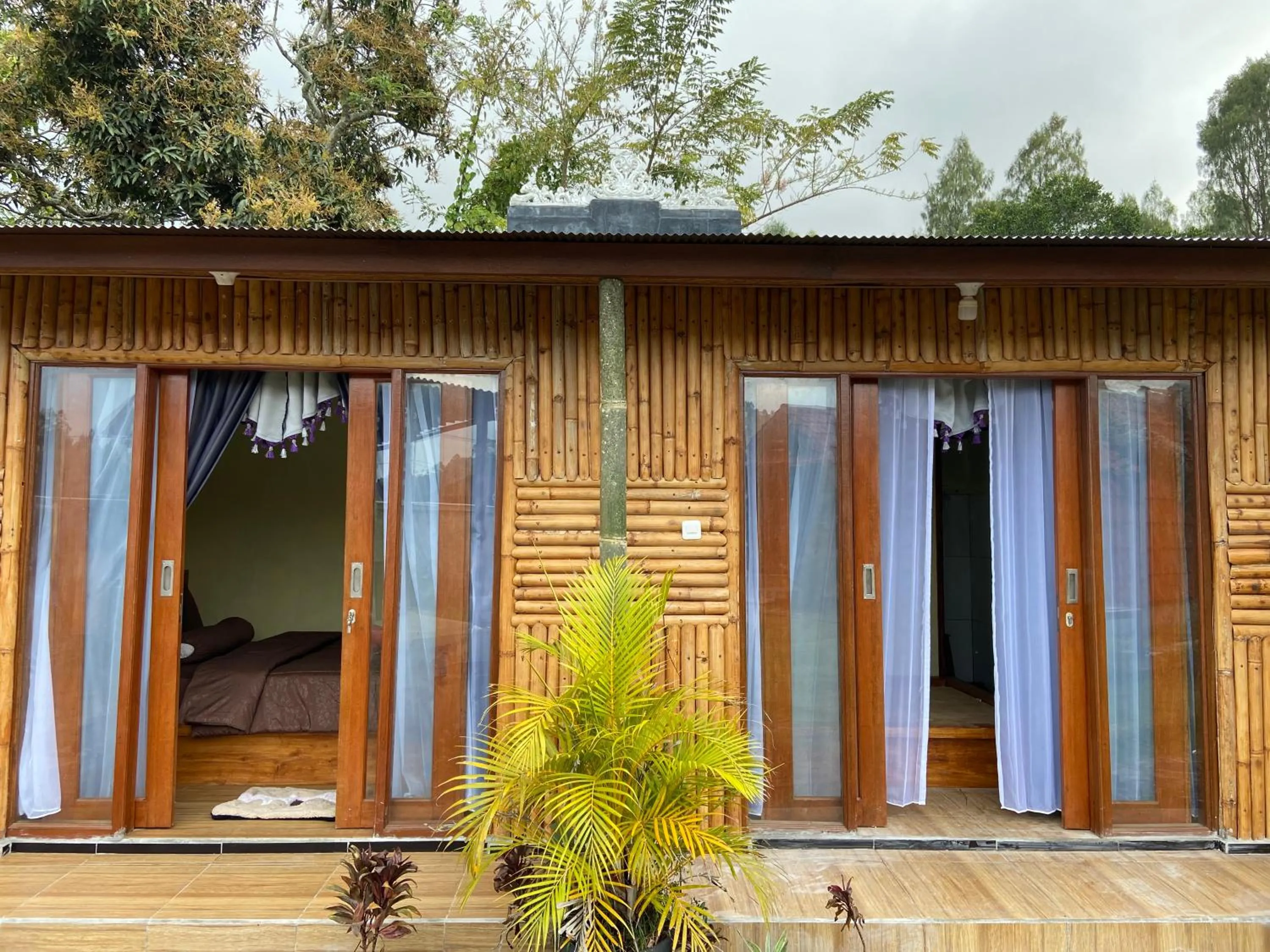 Property building in Batur Bamboo Cabin by ecommerceloka