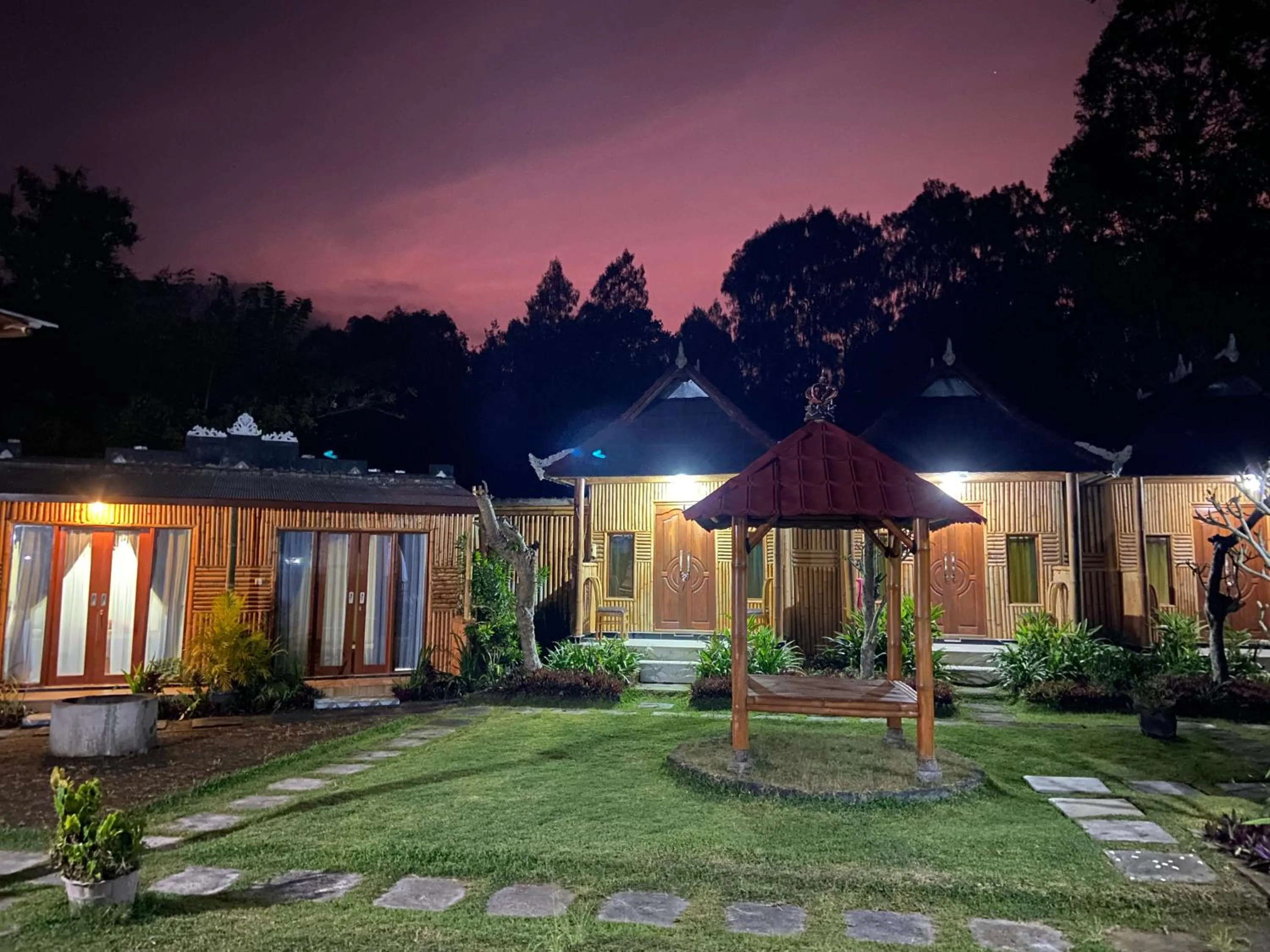 Property building in Batur Bamboo Cabin by ecommerceloka