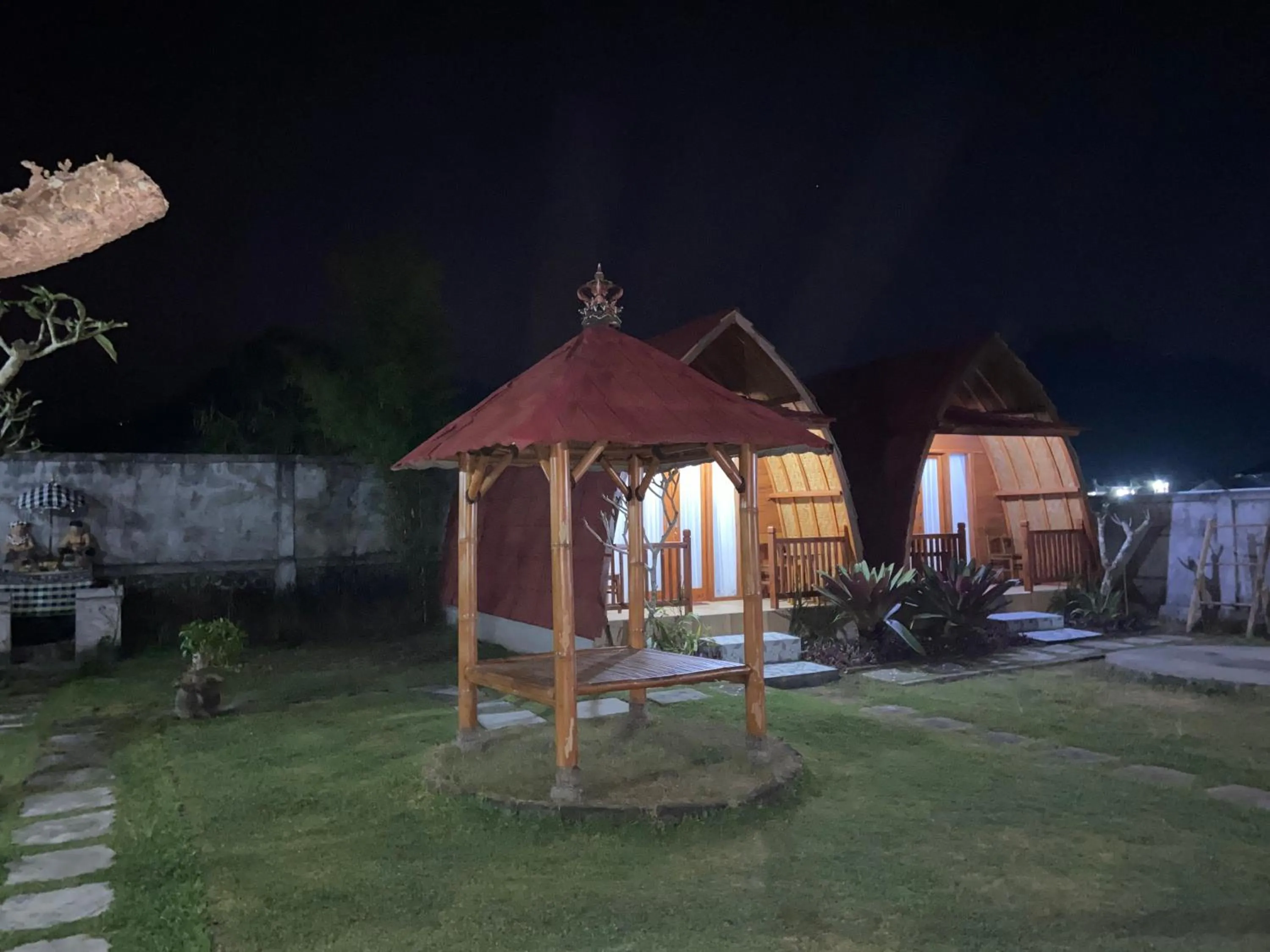 Property building in Batur Bamboo Cabin by ecommerceloka