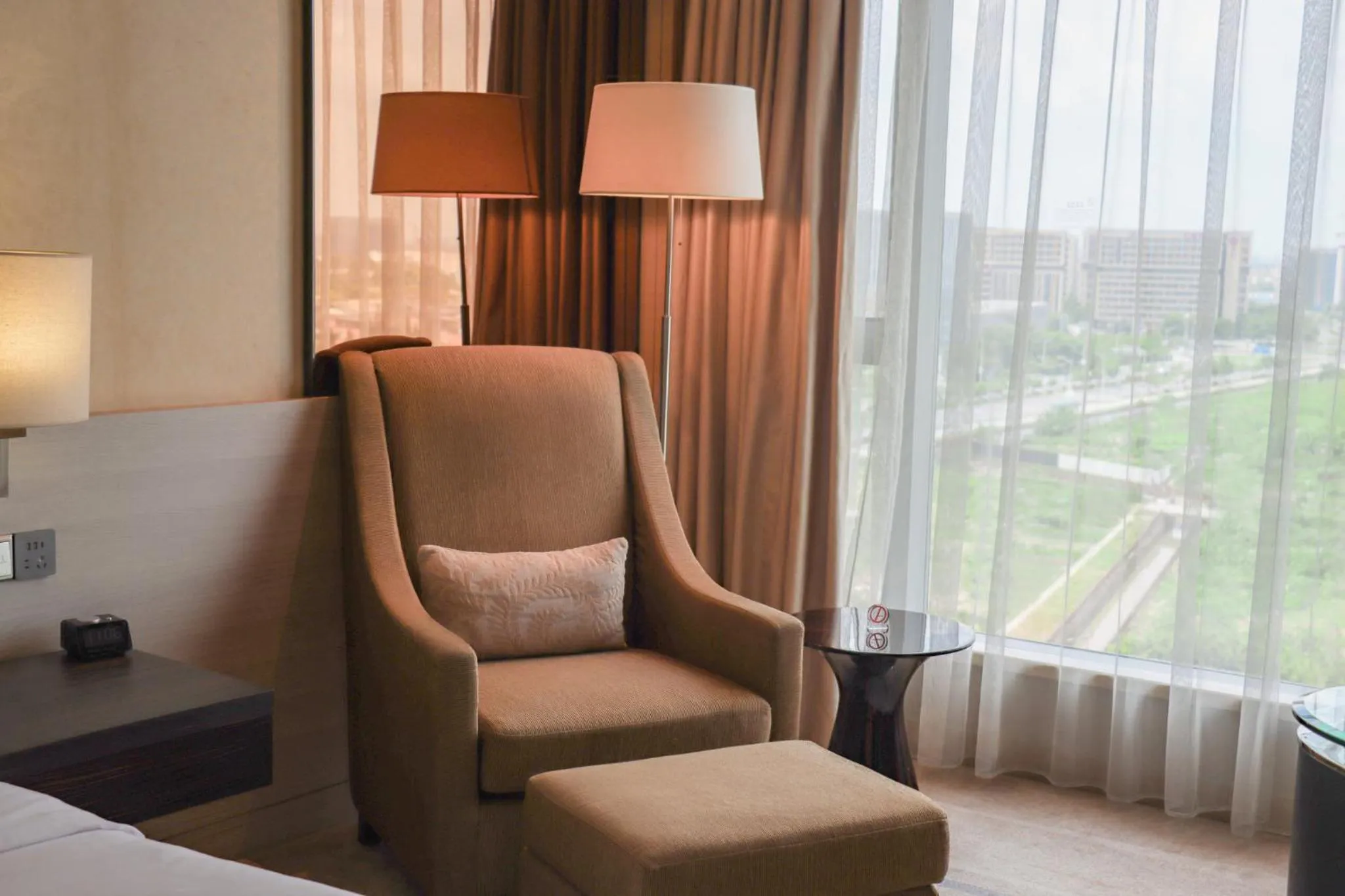 Photo of the whole room in Crowne Plaza Guangzhou Huadu by IHG - Free Shuttle bus between hotel to Exhibition Center During Canton Fair