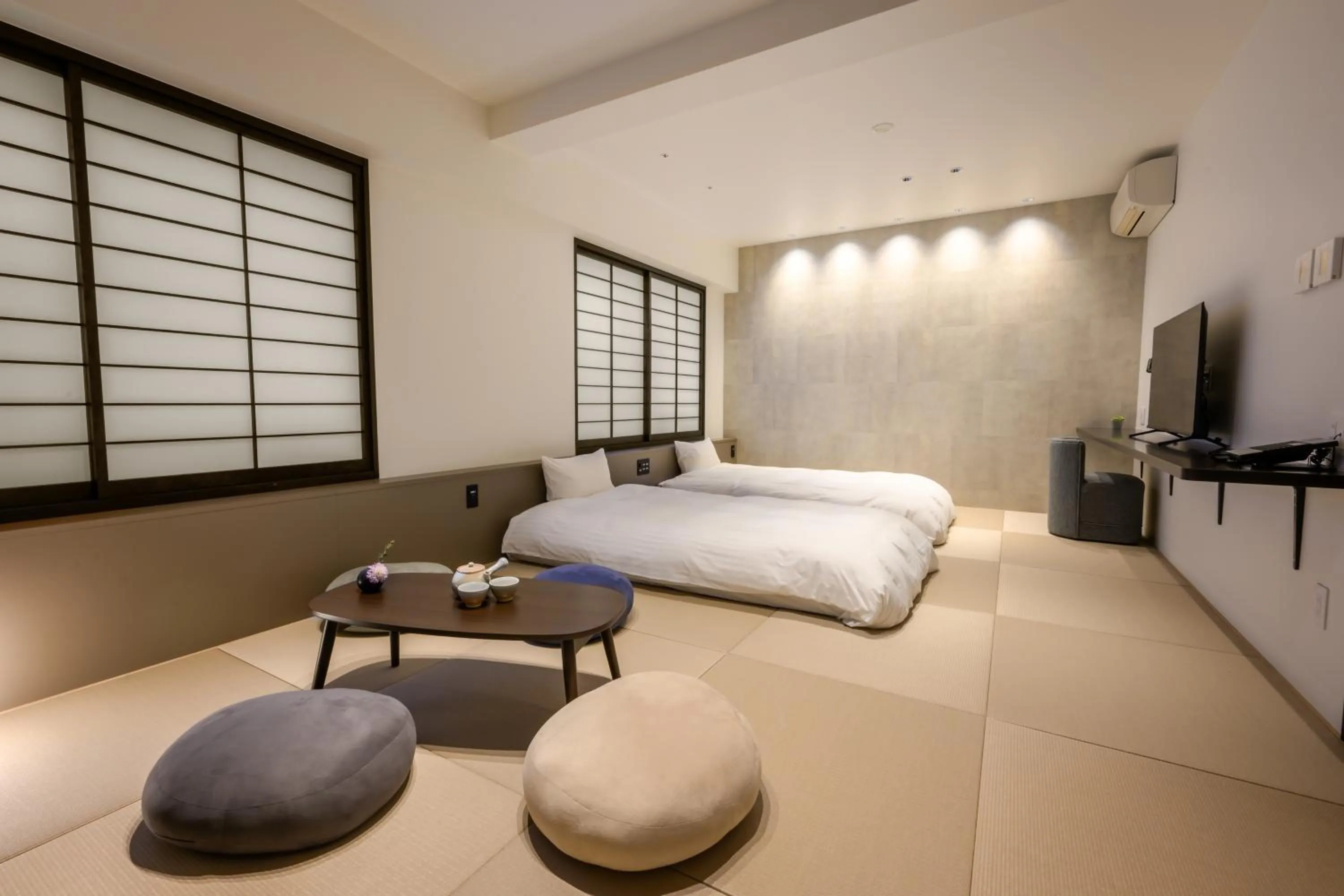 Photo of the whole room, Bed in Miyajima Coral Hotel