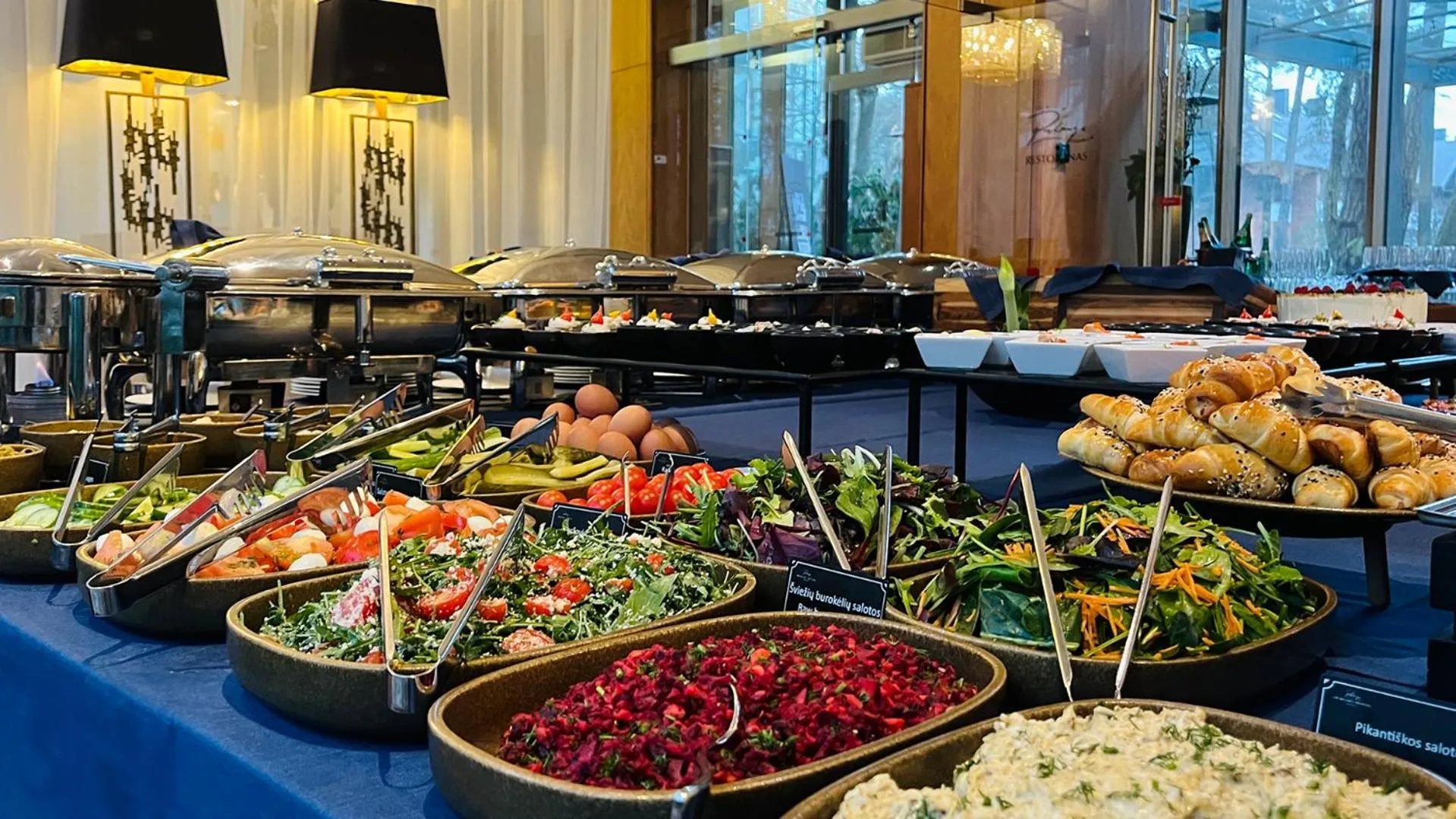 Buffet breakfast in Palanga Life Balance SPA Hotel
