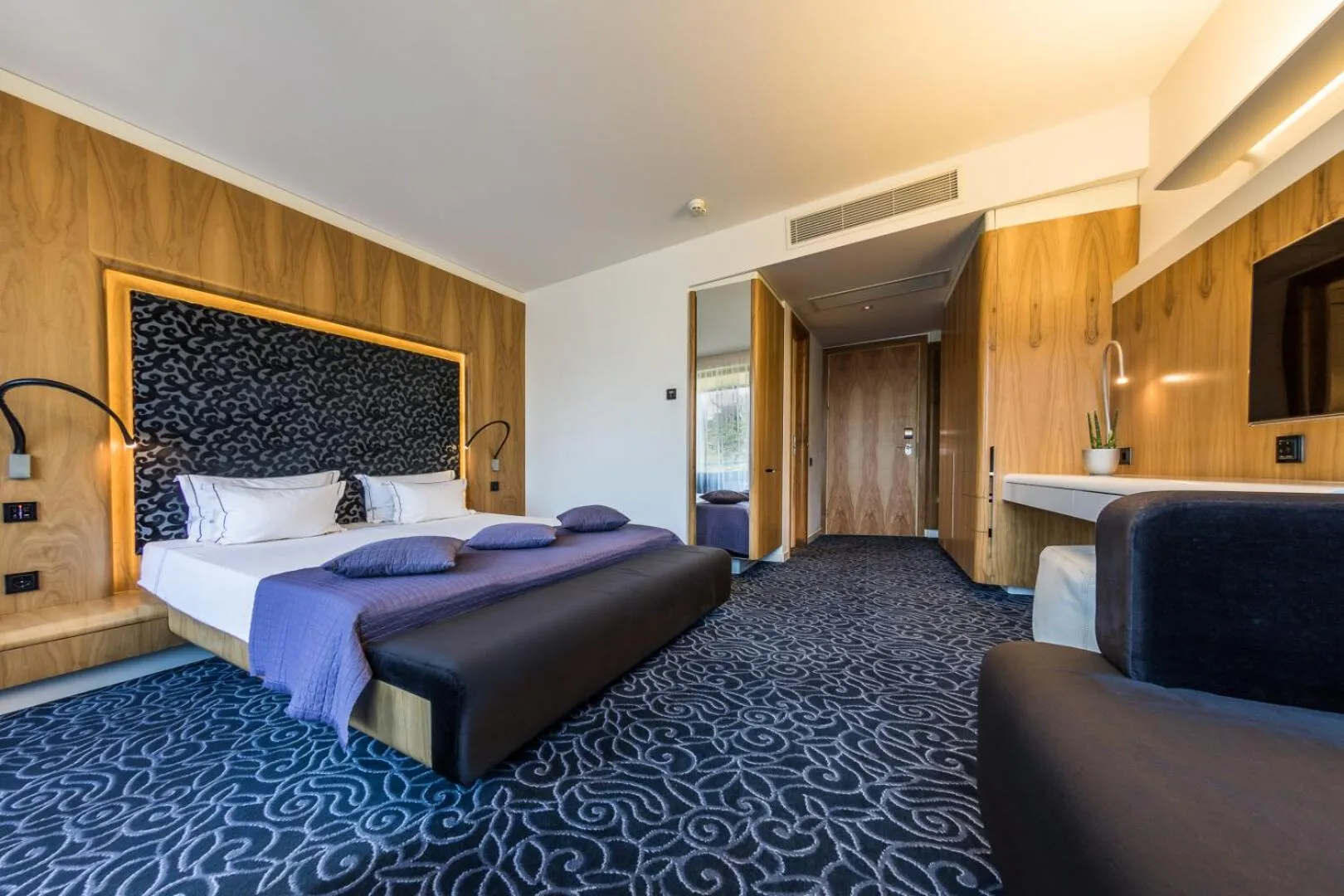 Bed in Palanga Life Balance SPA Hotel