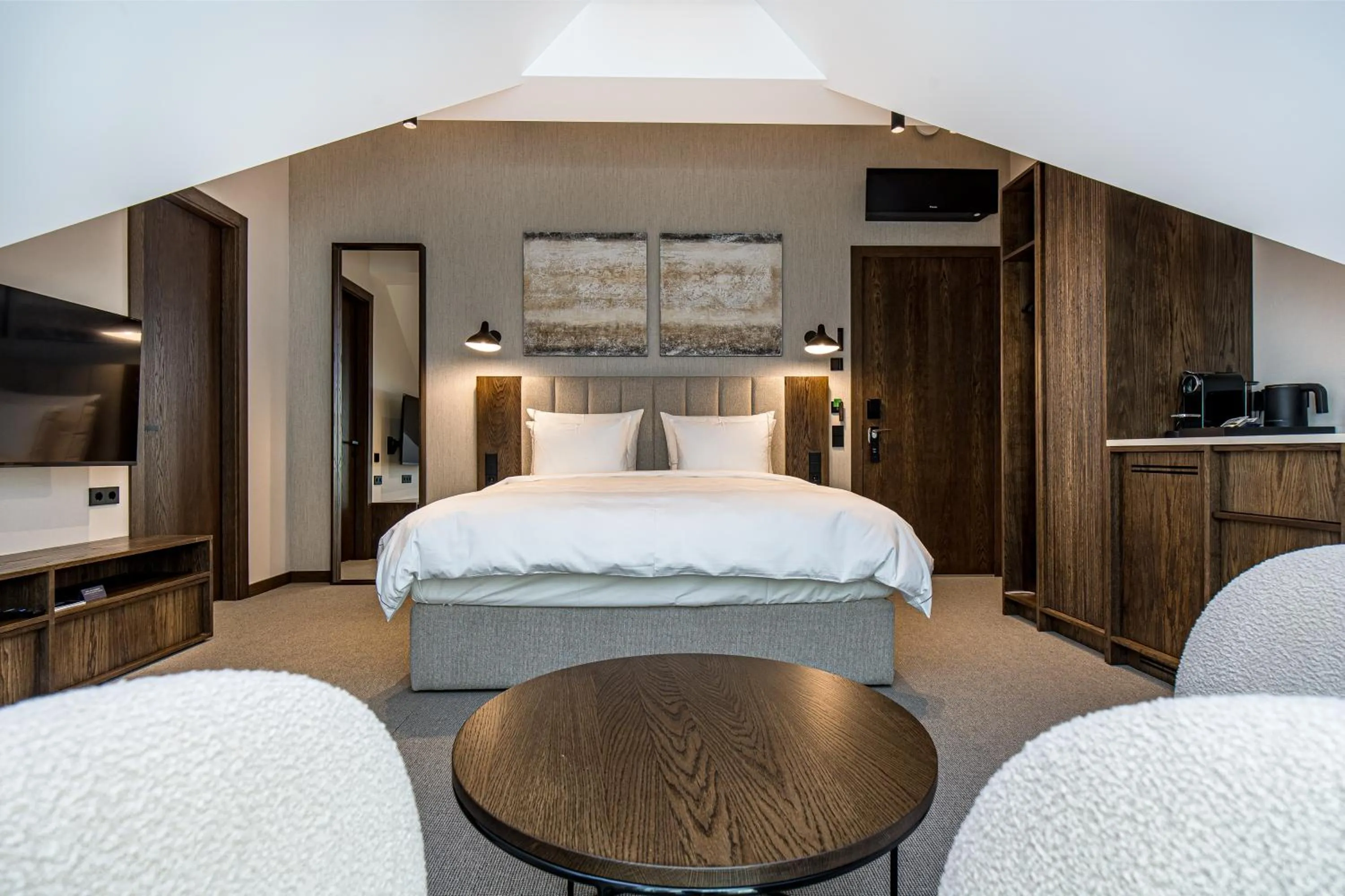 TV and multimedia, Bed in Palanga Life Balance SPA Hotel