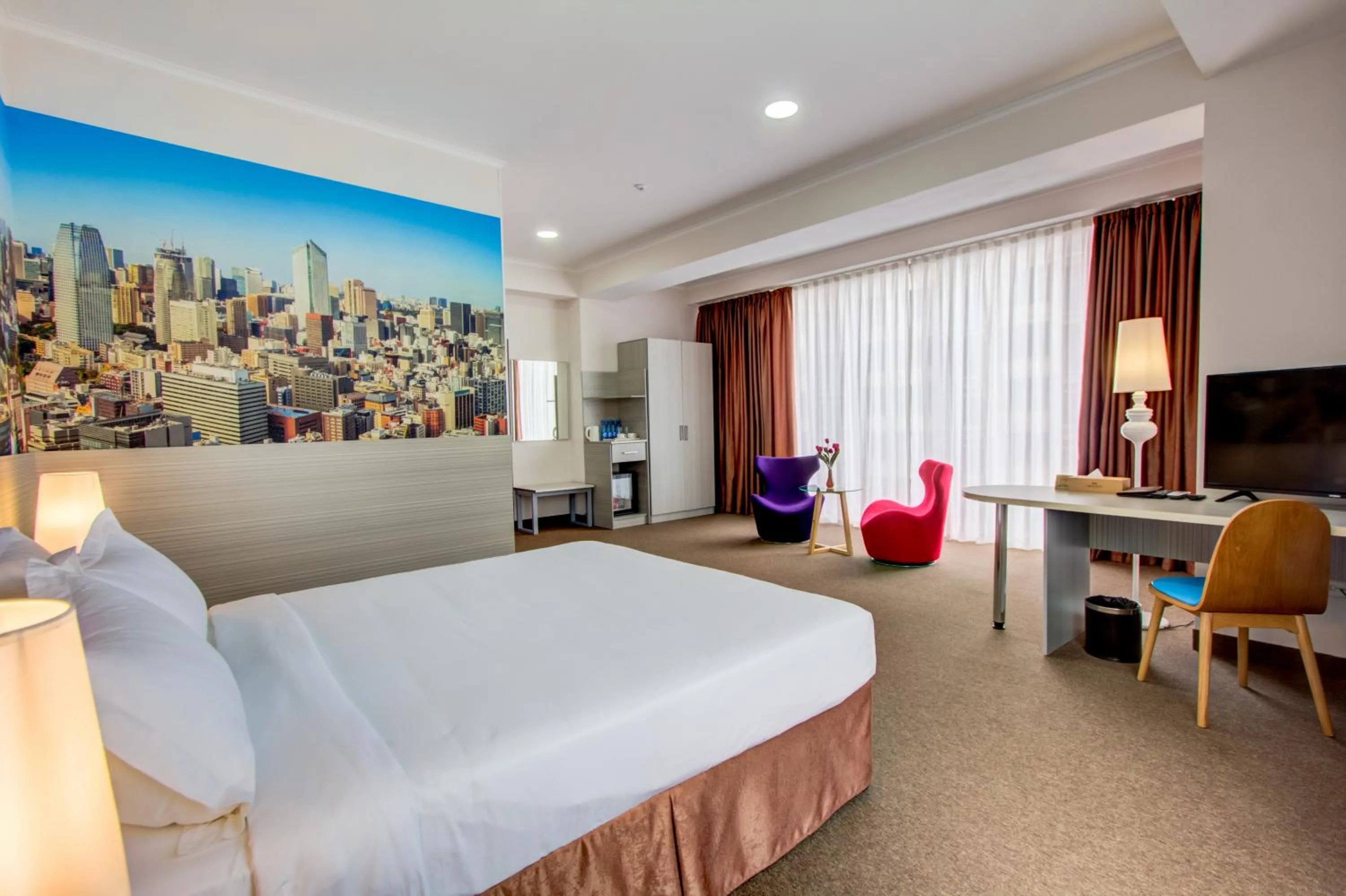 Photo of the whole room, Bed in Hotel Bridges Bishkek