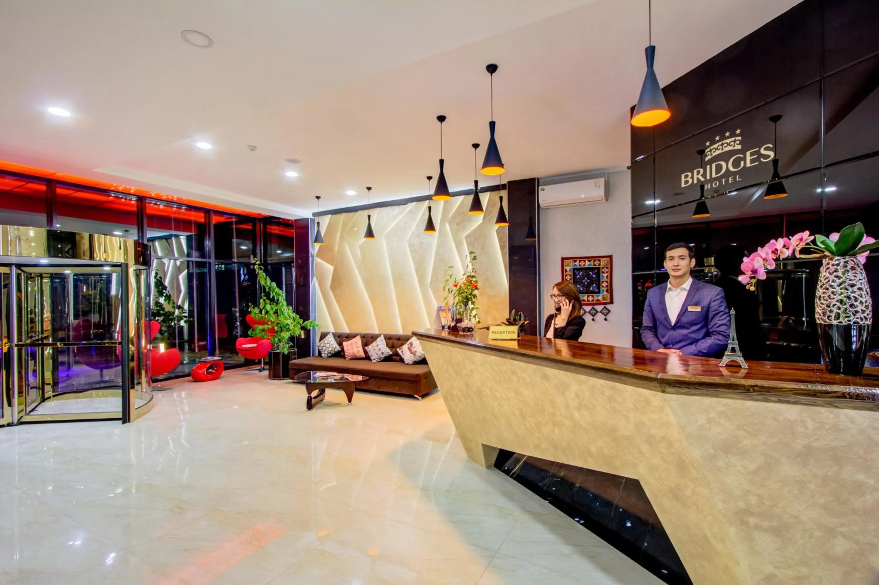 Staff in Hotel Bridges Bishkek