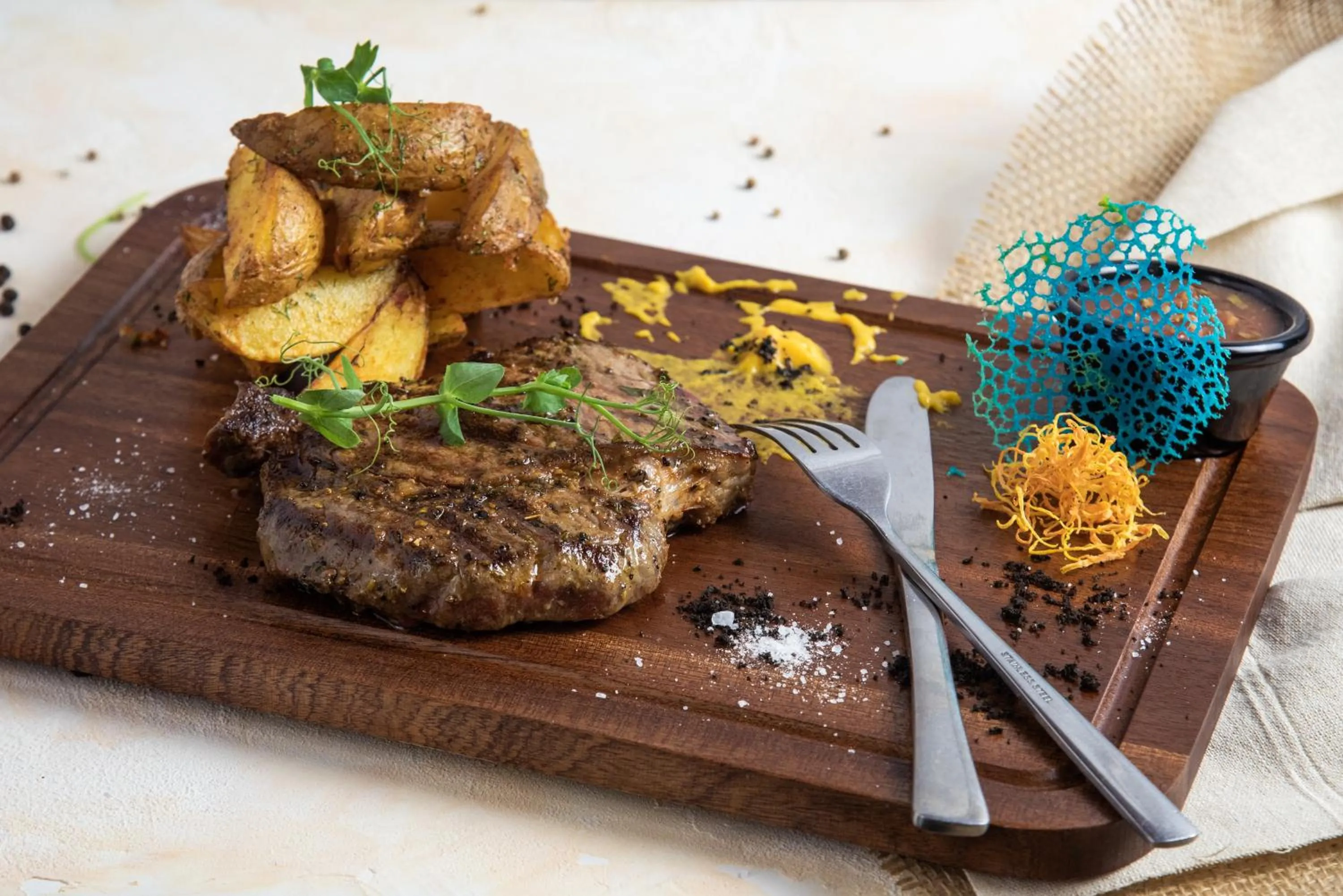 Food in Hotel Bridges Bishkek