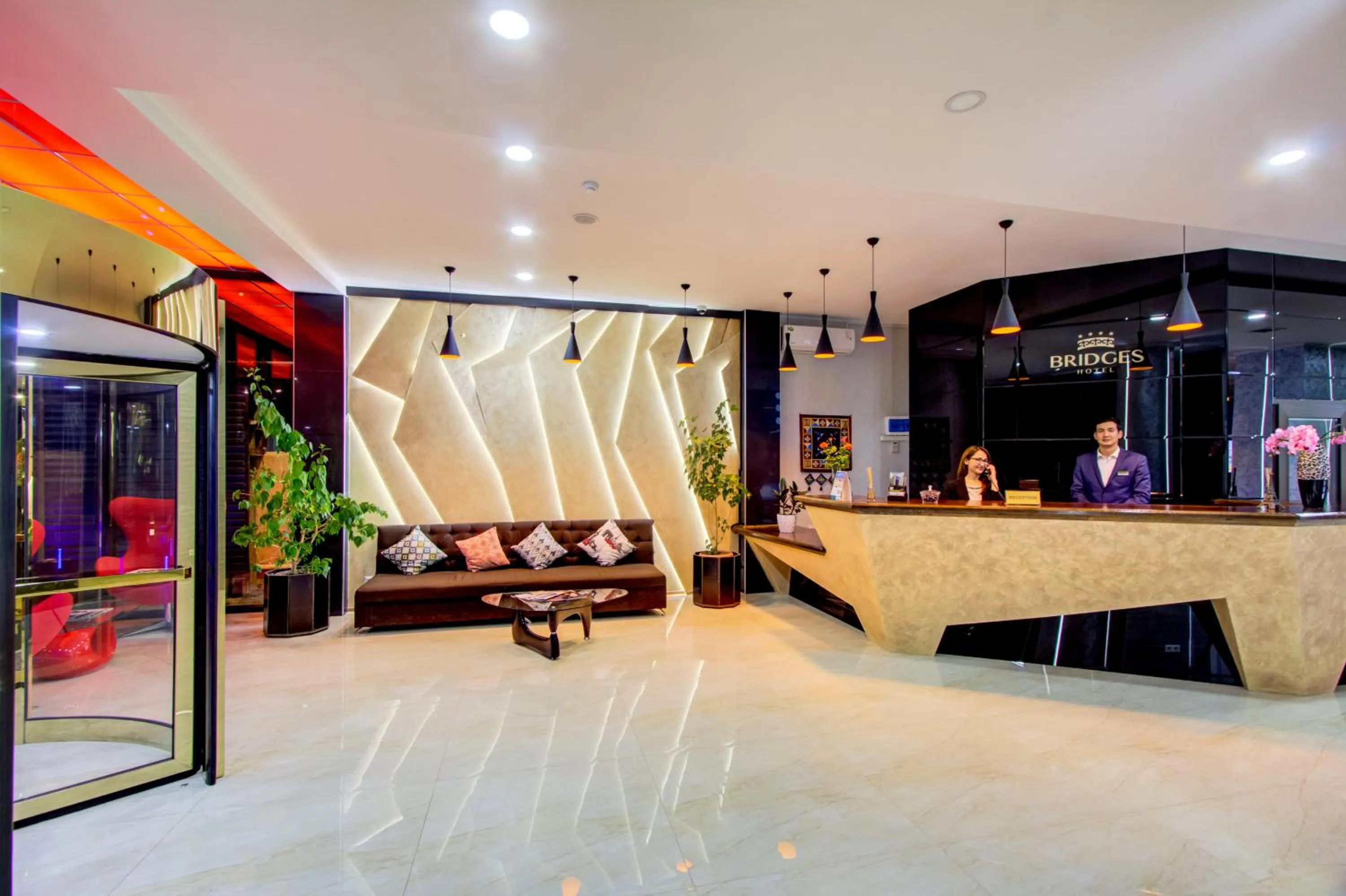 Staff in Hotel Bridges Bishkek