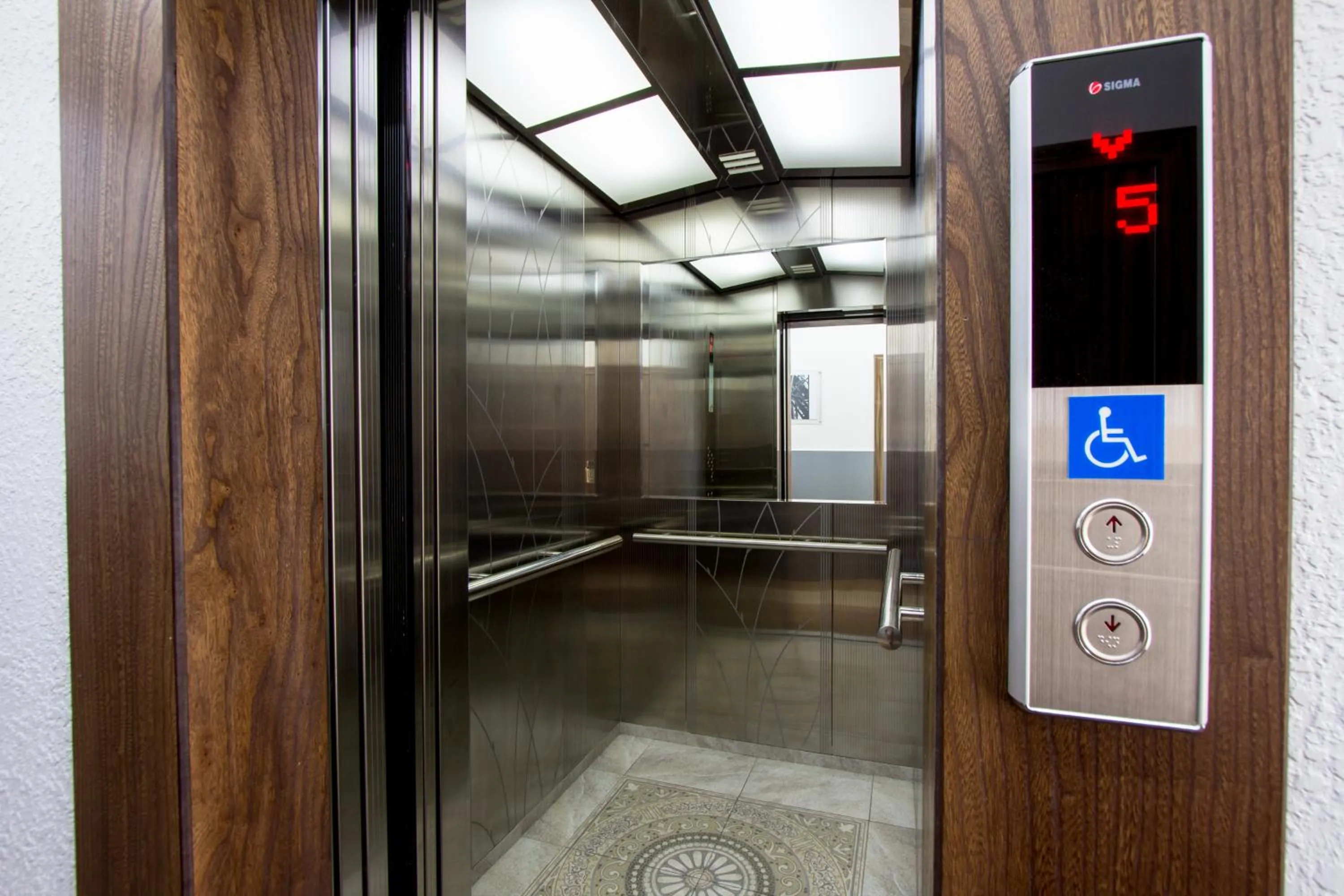 Lobby or reception in Hotel Bridges Bishkek