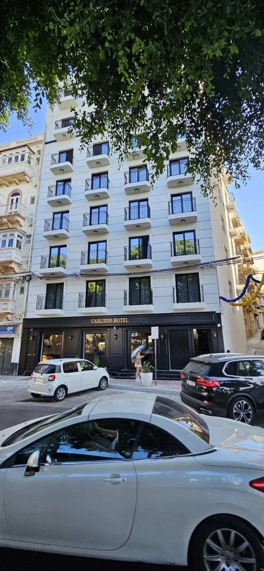 Property building in Carlton Hotel
