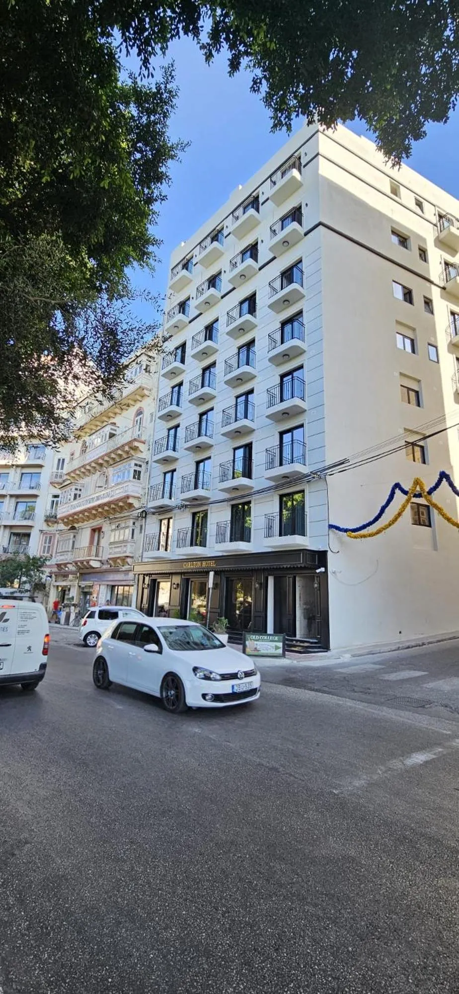 Property building in Carlton Hotel