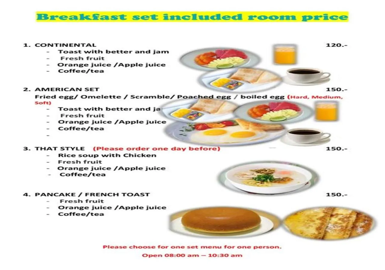Breakfast in Baan Check In