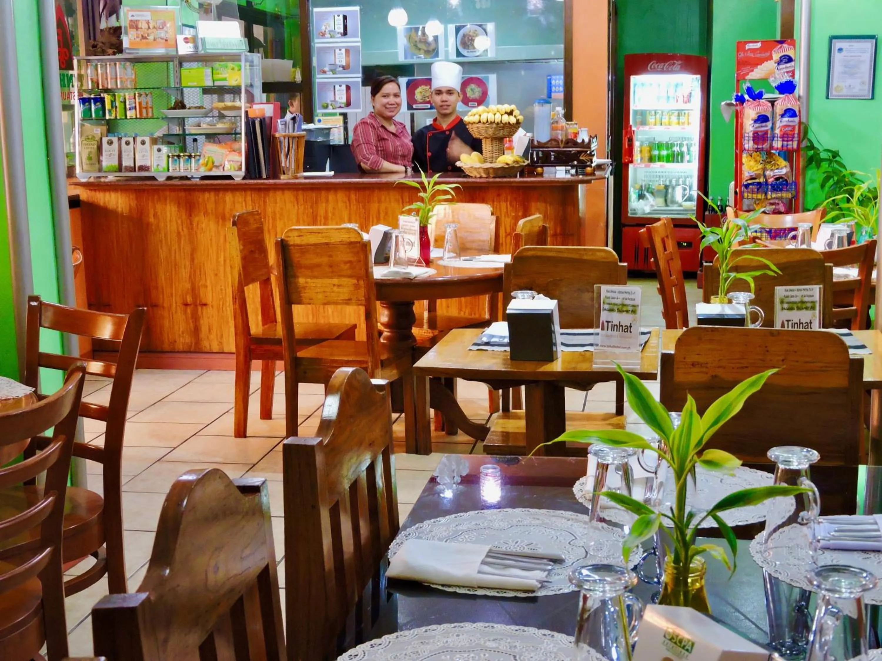 Restaurant/places to eat in TINHAT Halal حلال Certified Boutique Hotel And Restaurant