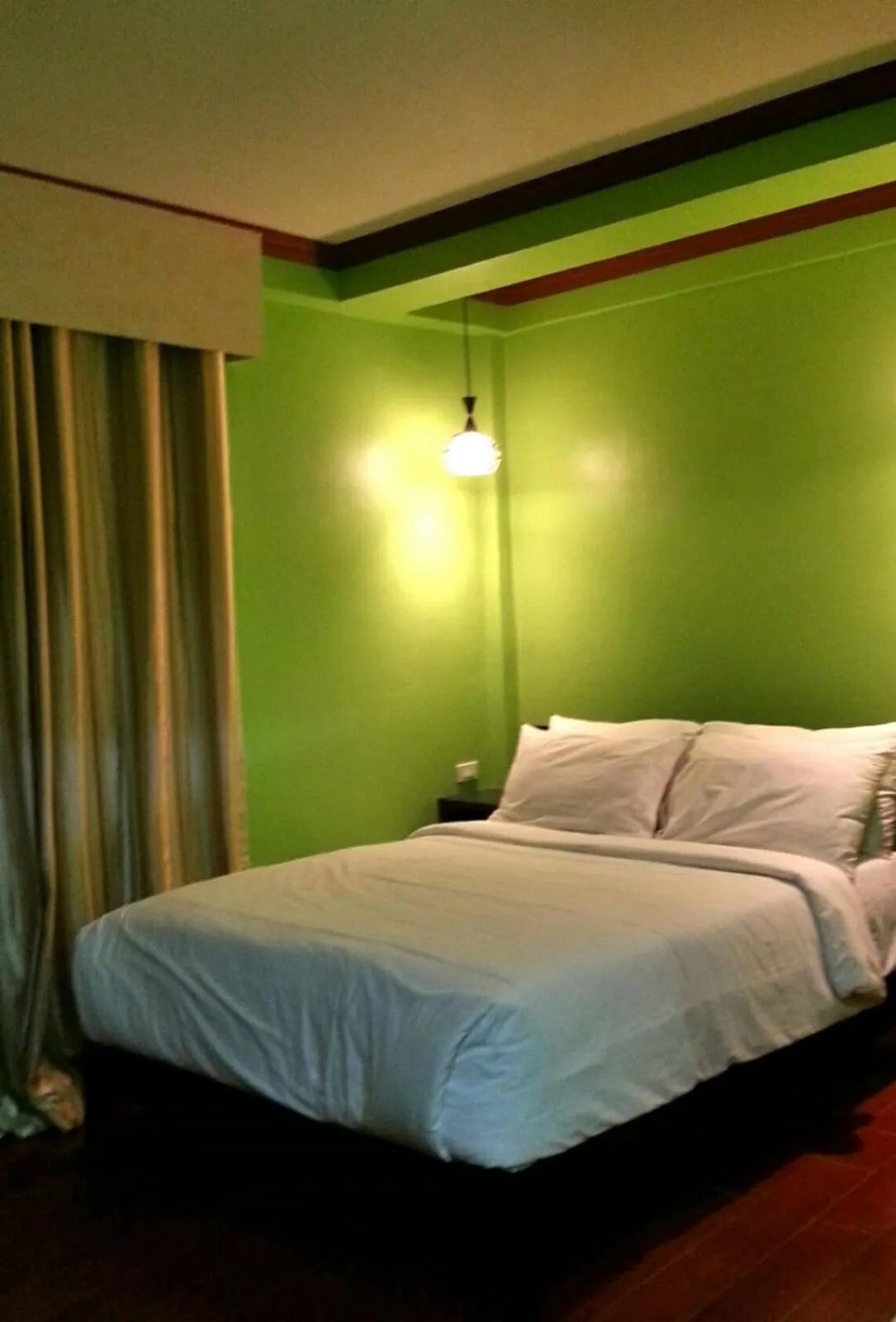 Bed in TINHAT Halal حلال Certified Boutique Hotel And Restaurant