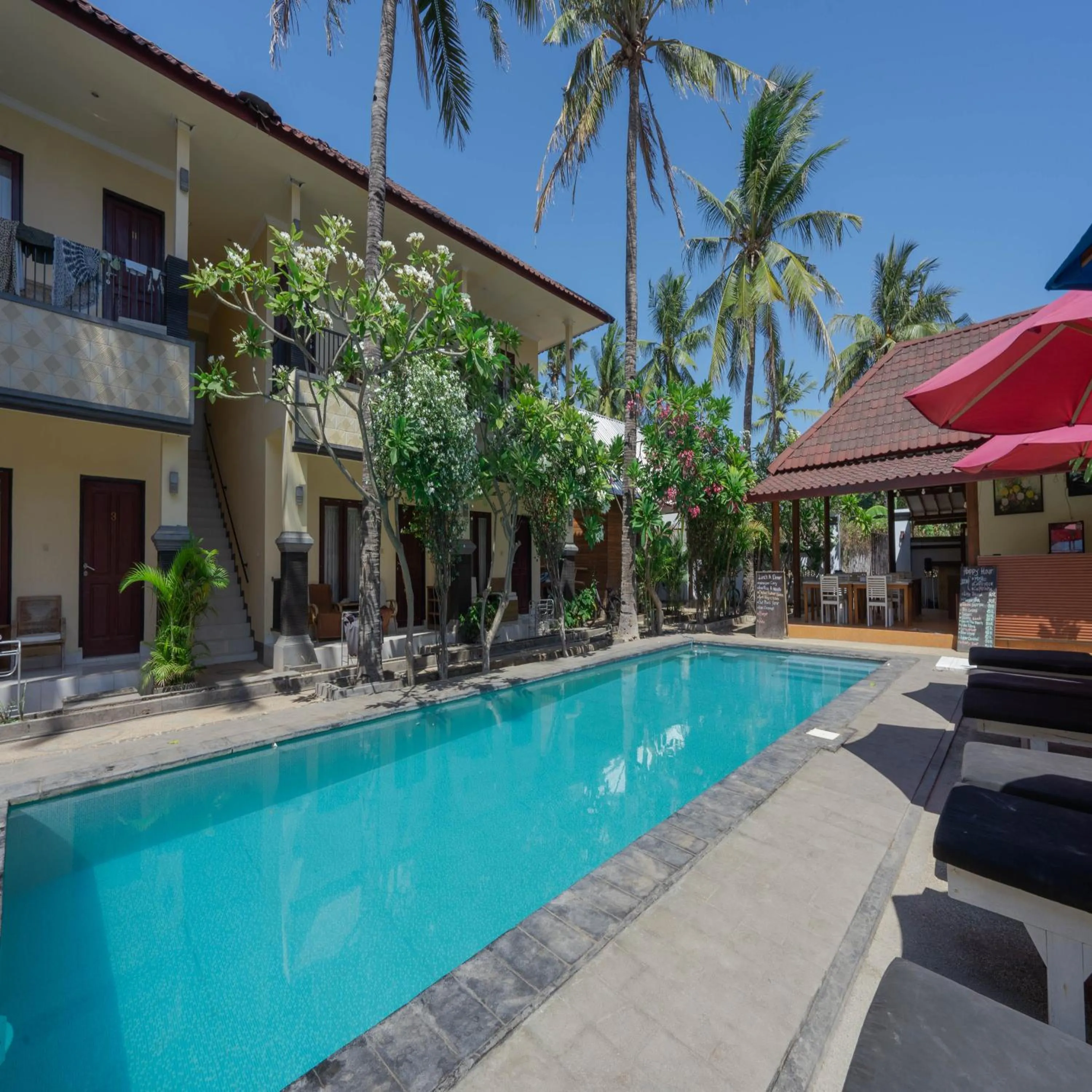 Swimming pool in Urbanview My Home One Gili Trawangan