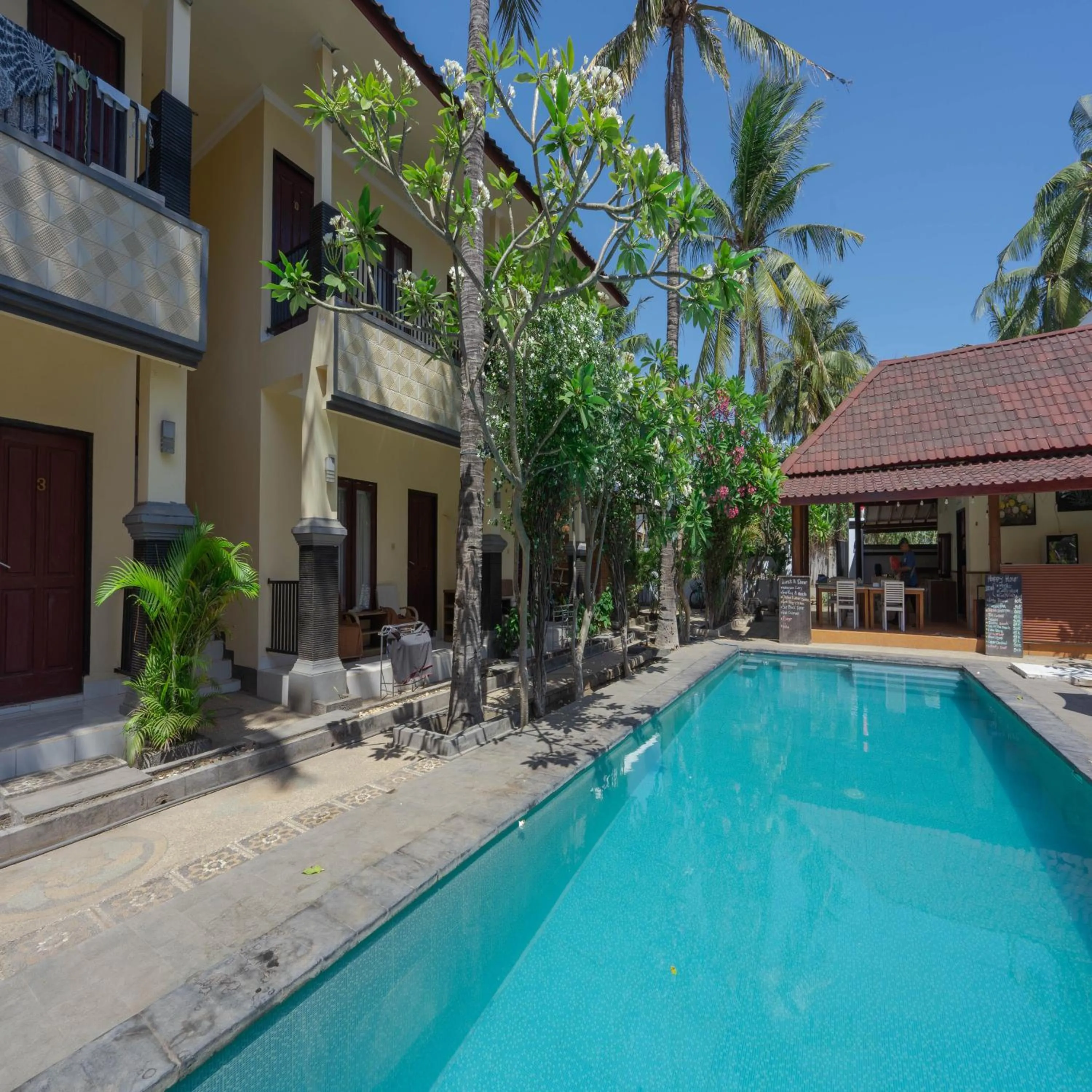 Swimming pool in Urbanview My Home One Gili Trawangan