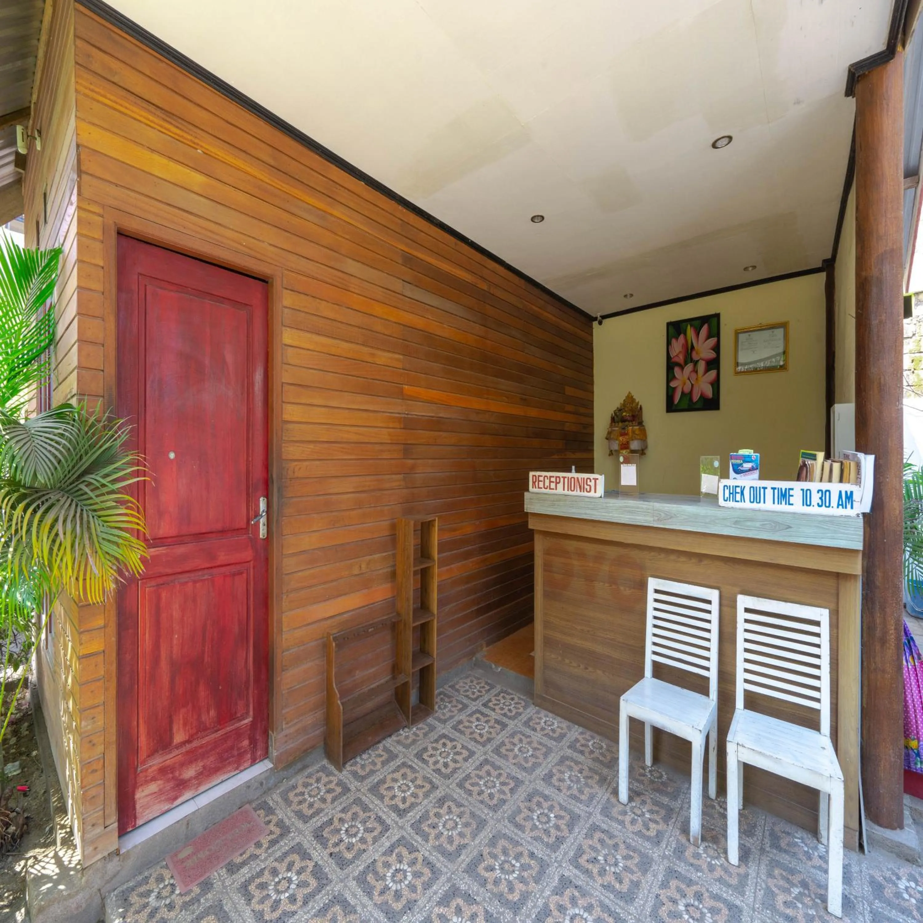 Lobby or reception in Urbanview My Home One Gili Trawangan