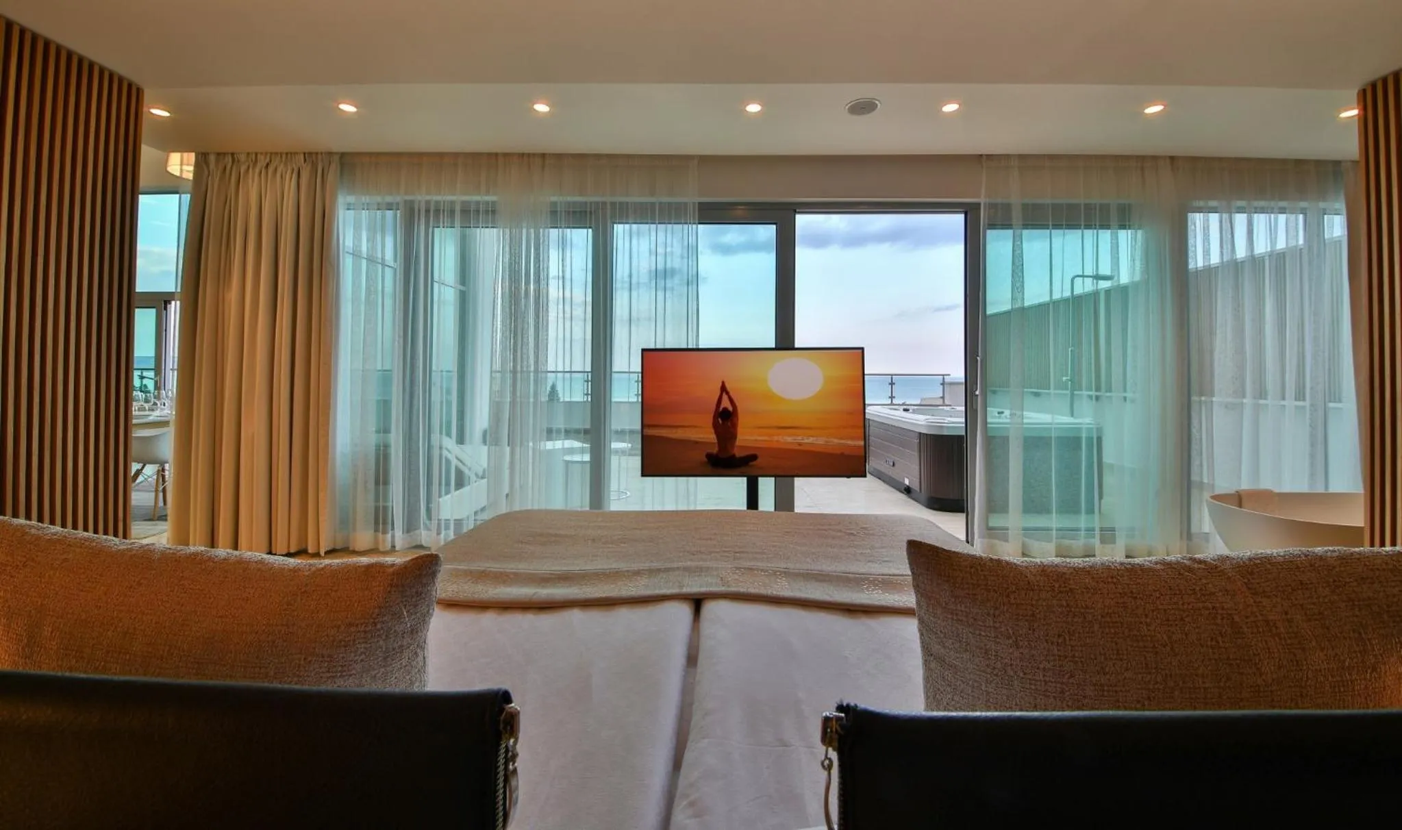 Bed in Flamingo Grand Hotel & Spa