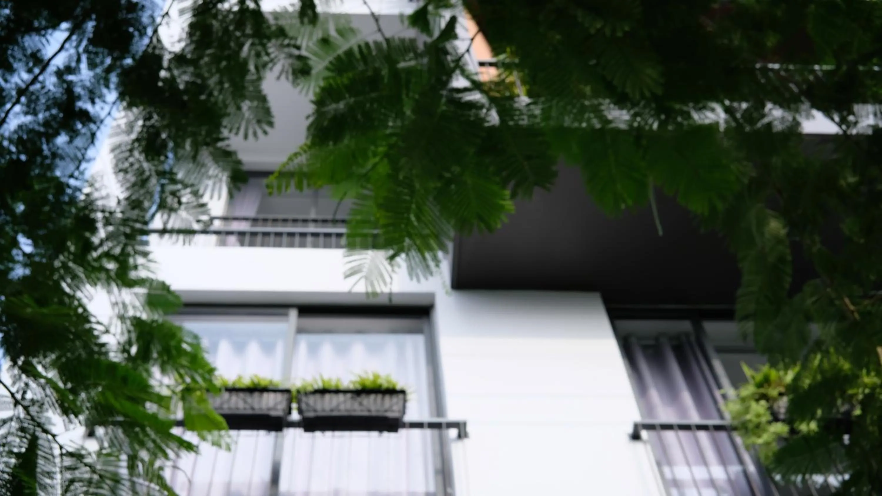 Inner courtyard view in Marilyn Boutique Hotel Nha Trang