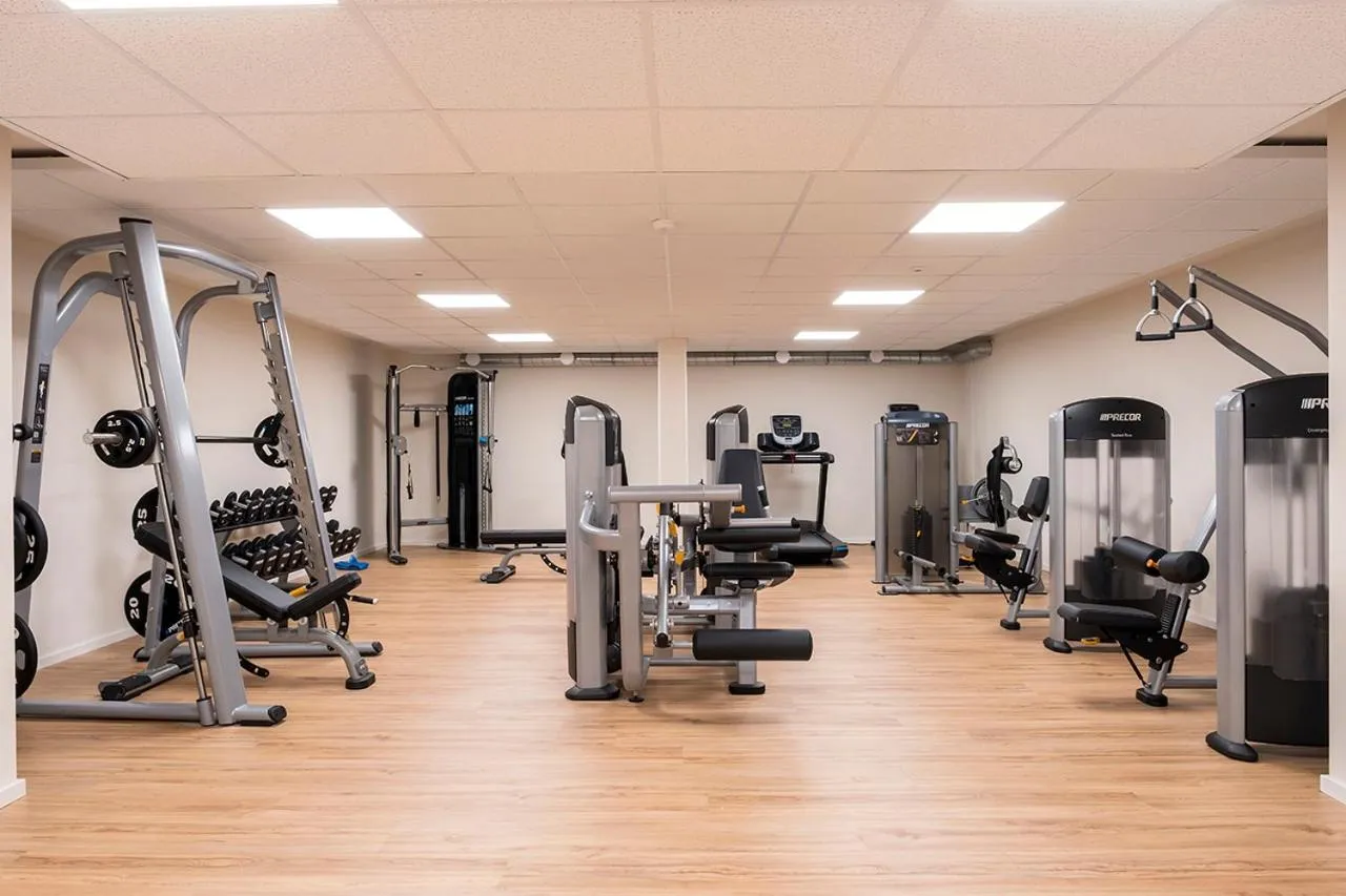 Fitness centre/facilities in Hotel Haus am Meer
