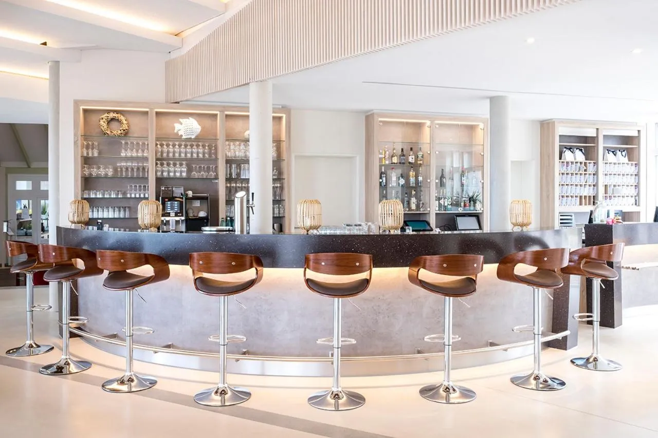 Lounge or bar in Hotel Haus am Meer