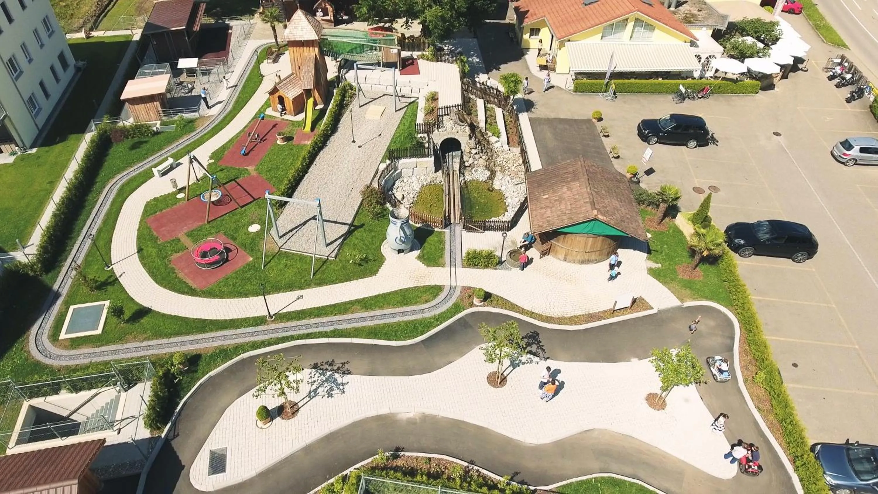 Bird's eye view in Hotel Gibswilerstube