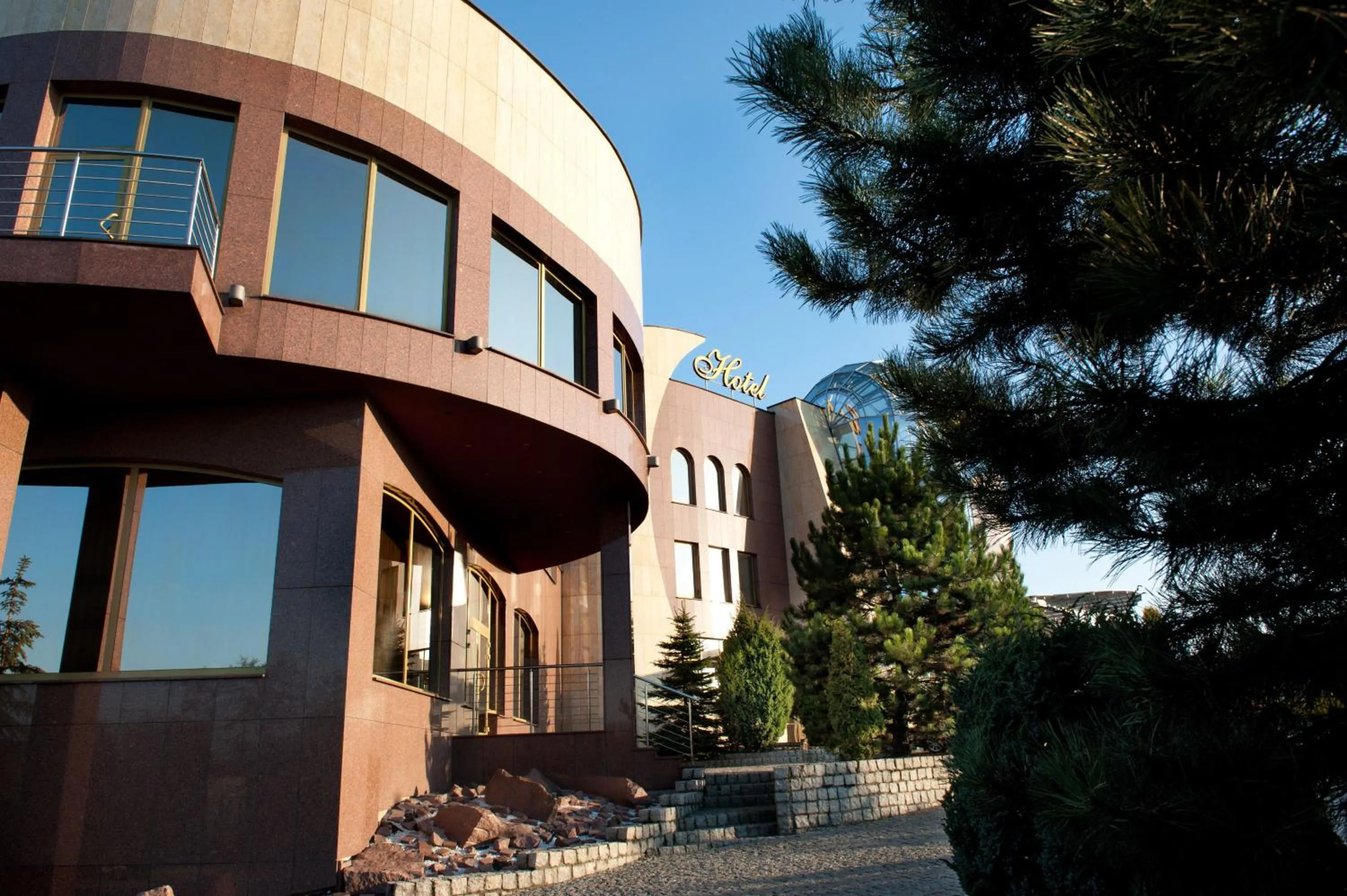 Property building in Hotel Amadeus