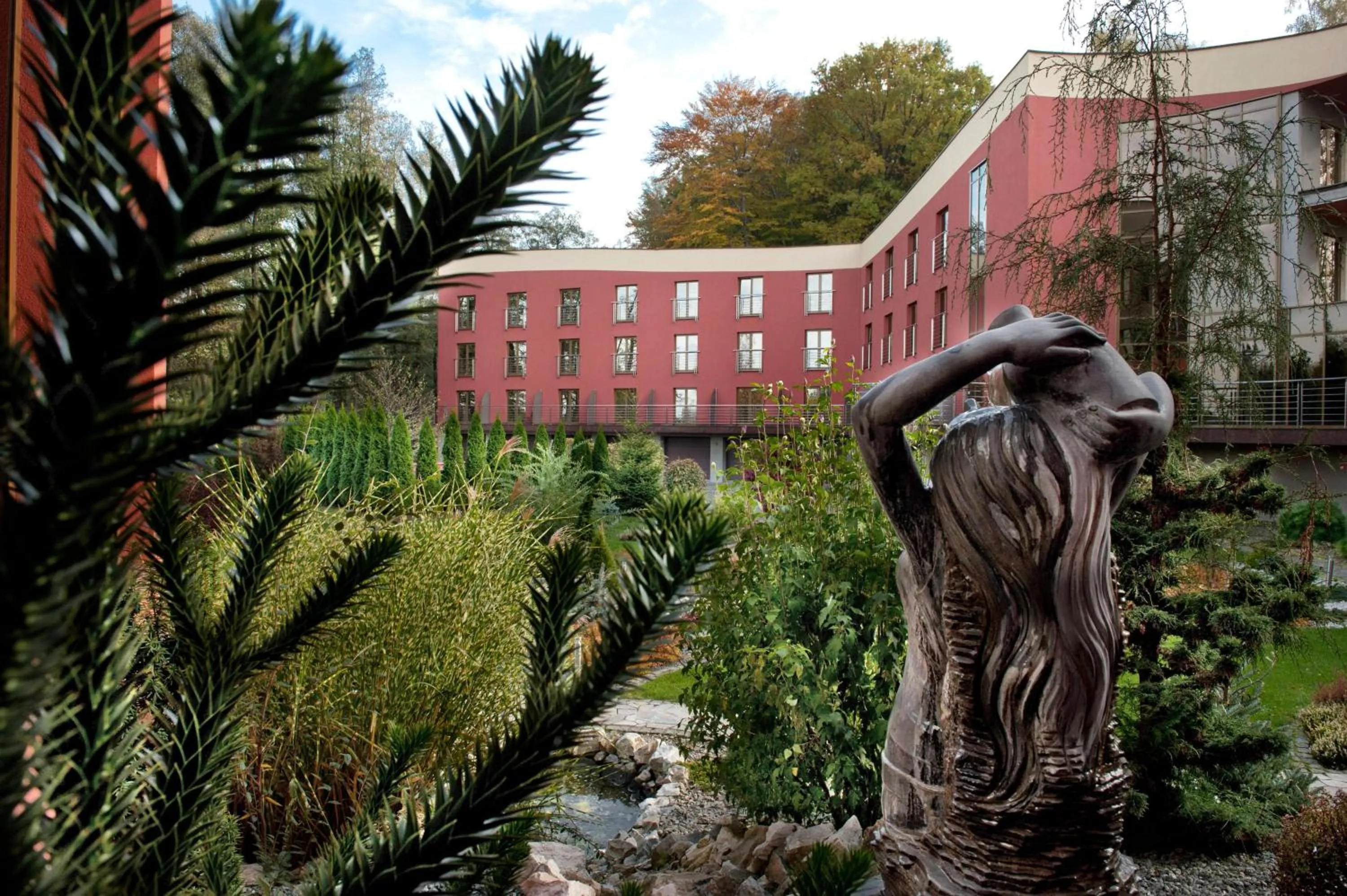 Garden in Hotel Amadeus