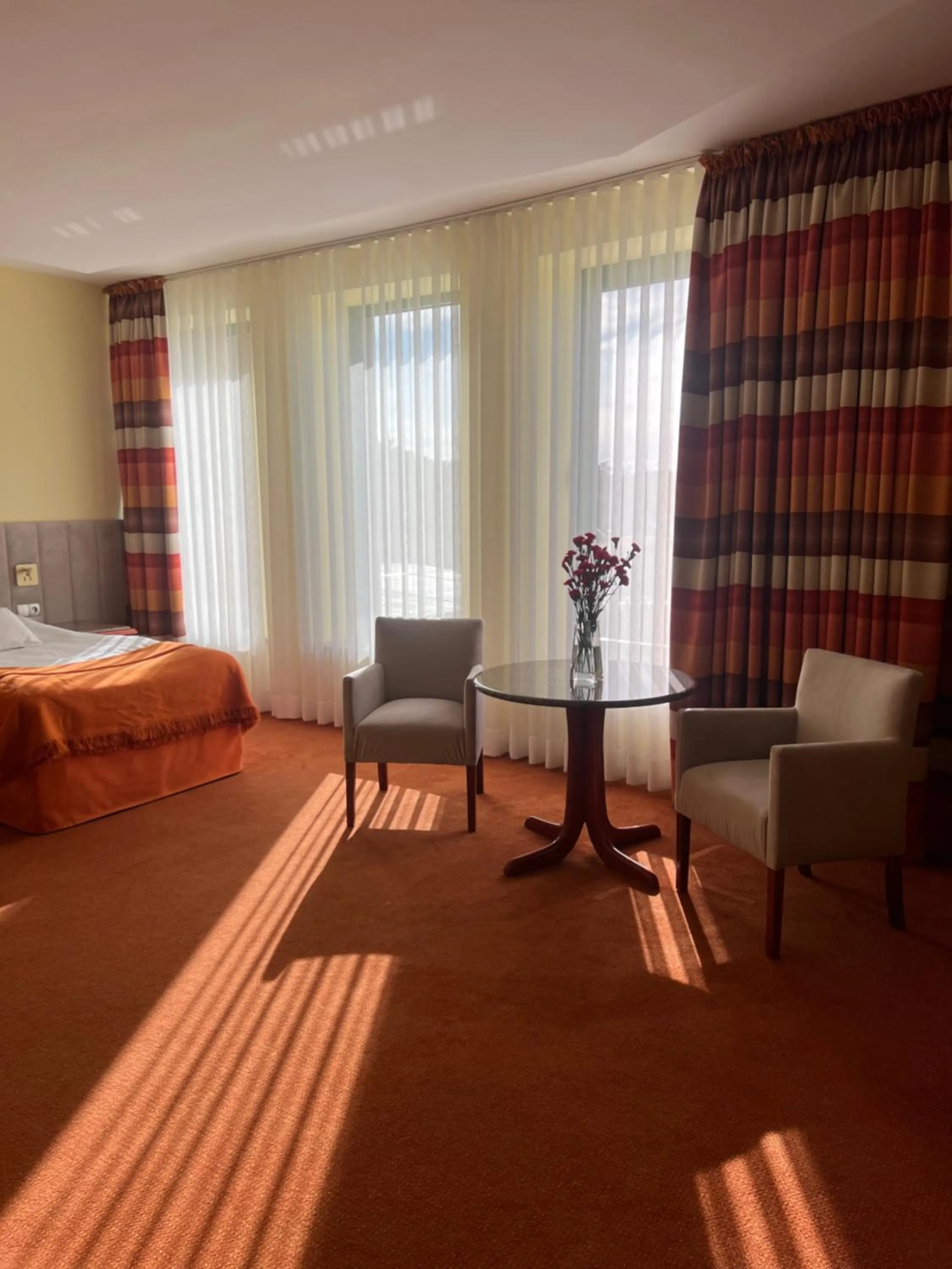 Bed in Hotel Amadeus