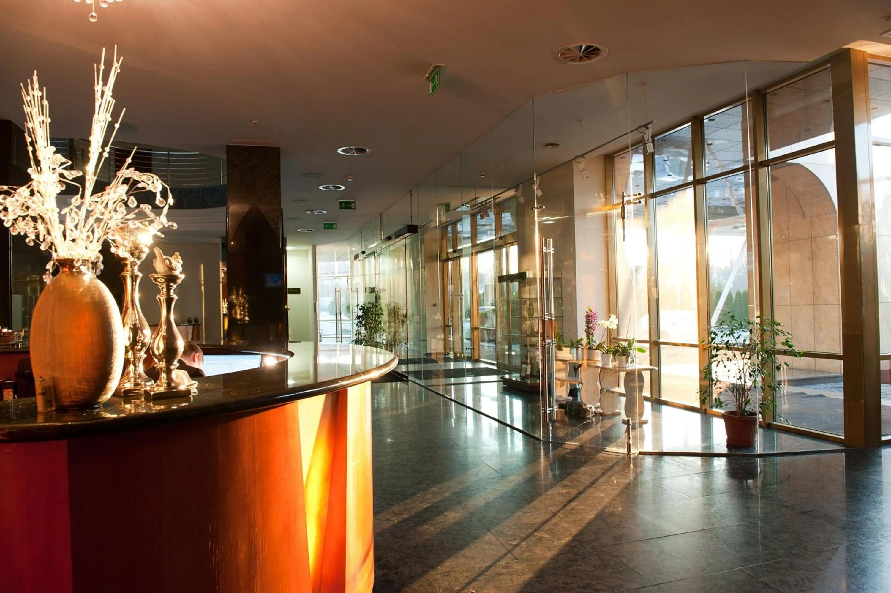 Lobby or reception in Hotel Amadeus