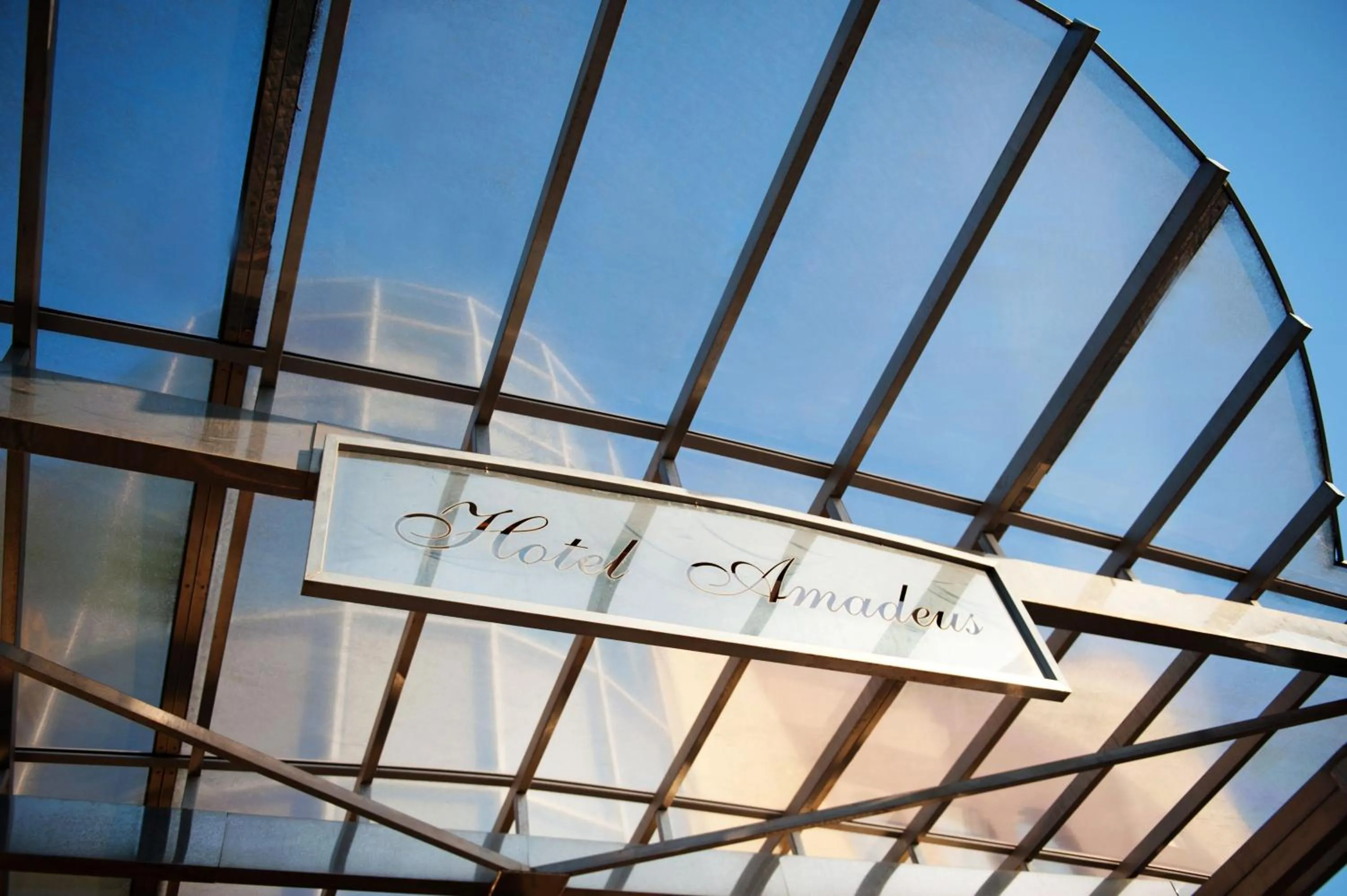 Property building in Hotel Amadeus