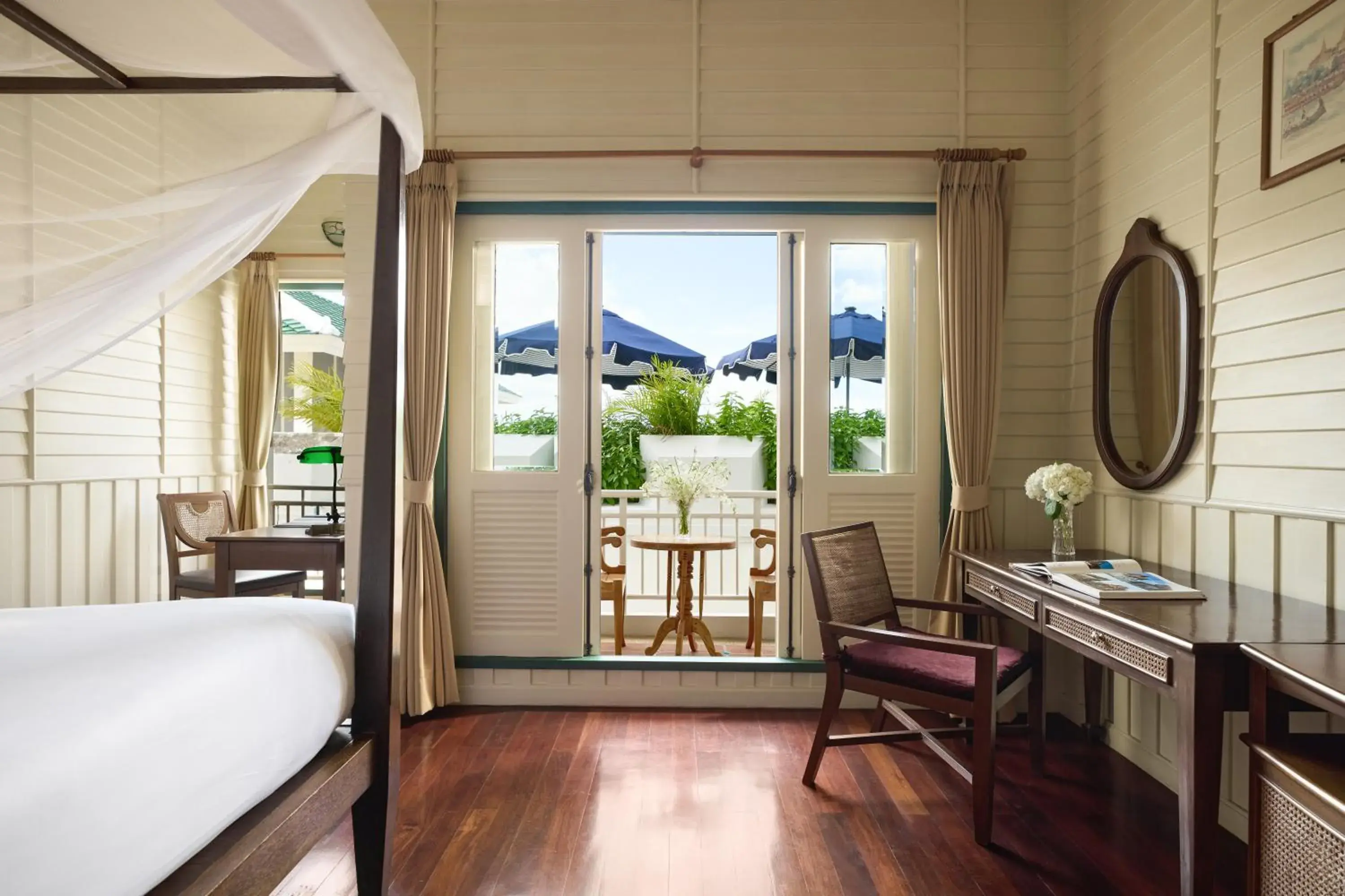 Deluxe Double or Twin Room with Pool View in Kalanan Riverside Resort Deluxe Double or Twin Room with Pool View in Kalanan Riverside Resort