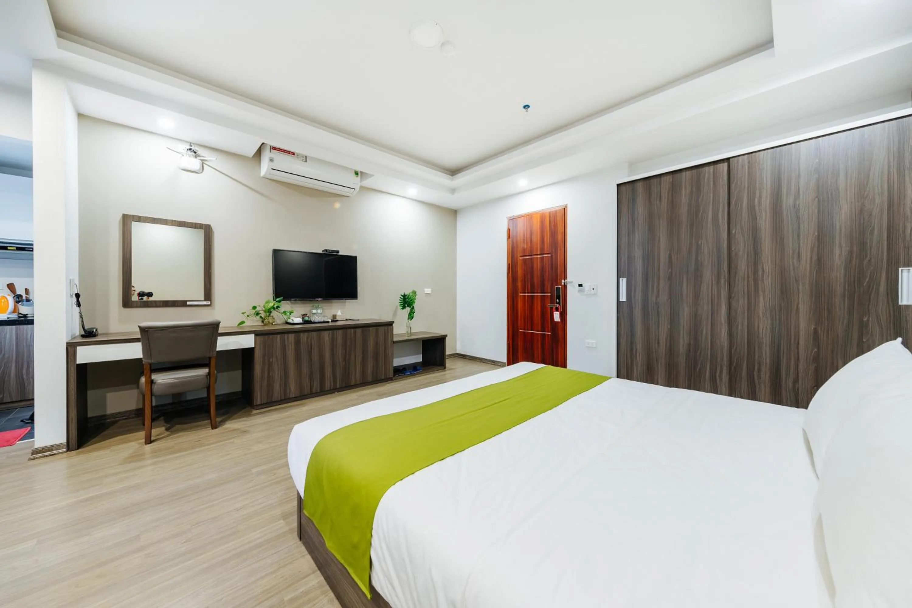 Bed in Hana 2 Apartment & Hotel Bac Ninh