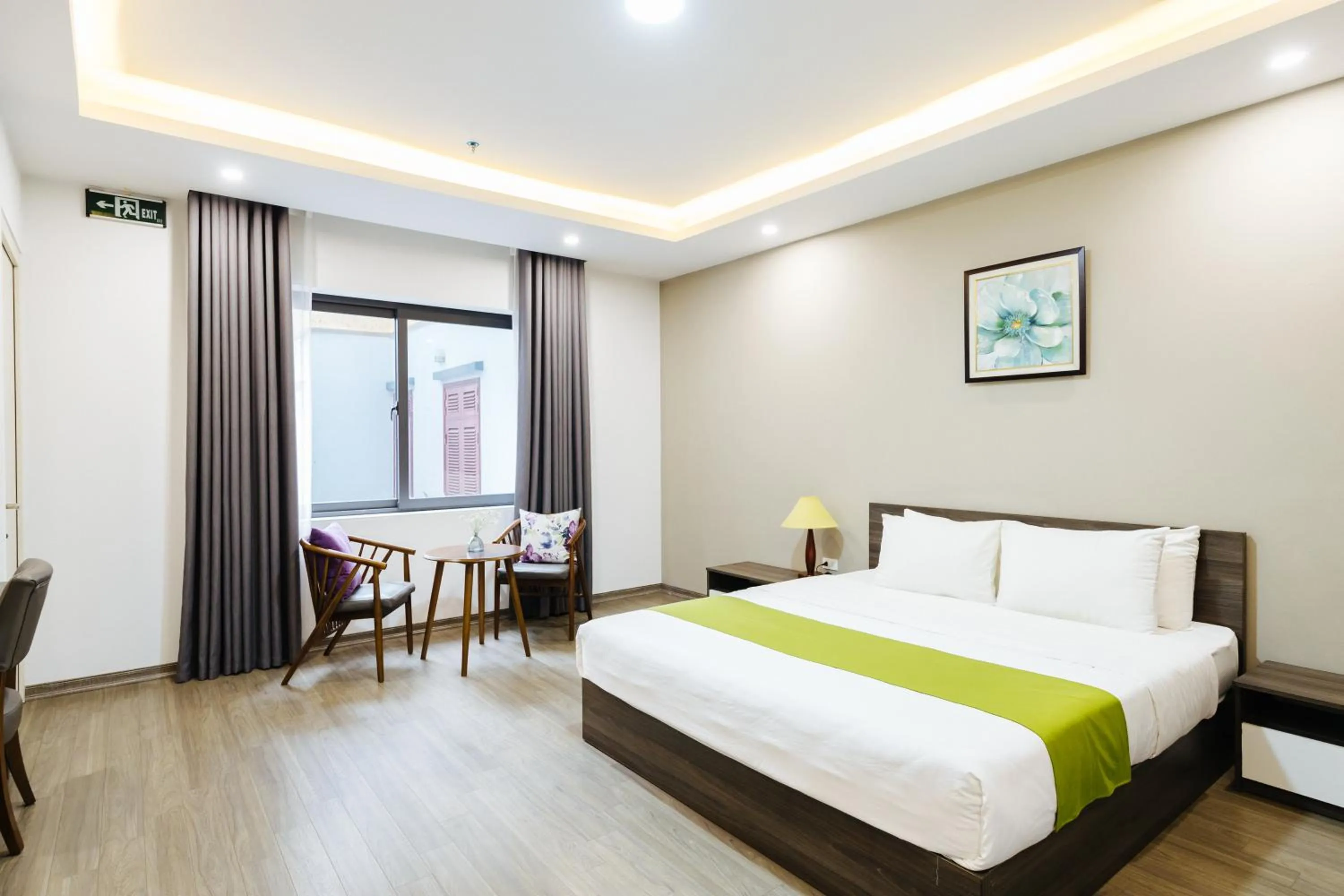 Bed in Hana 2 Apartment & Hotel Bac Ninh